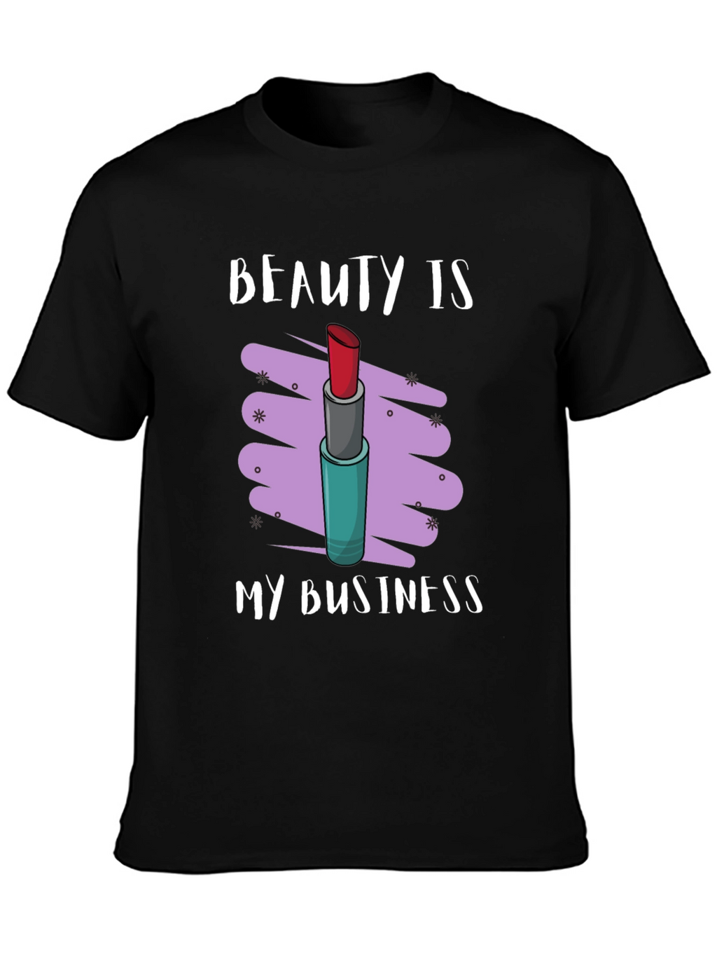 Beauty Is My Business Lipstick Graphic Tee