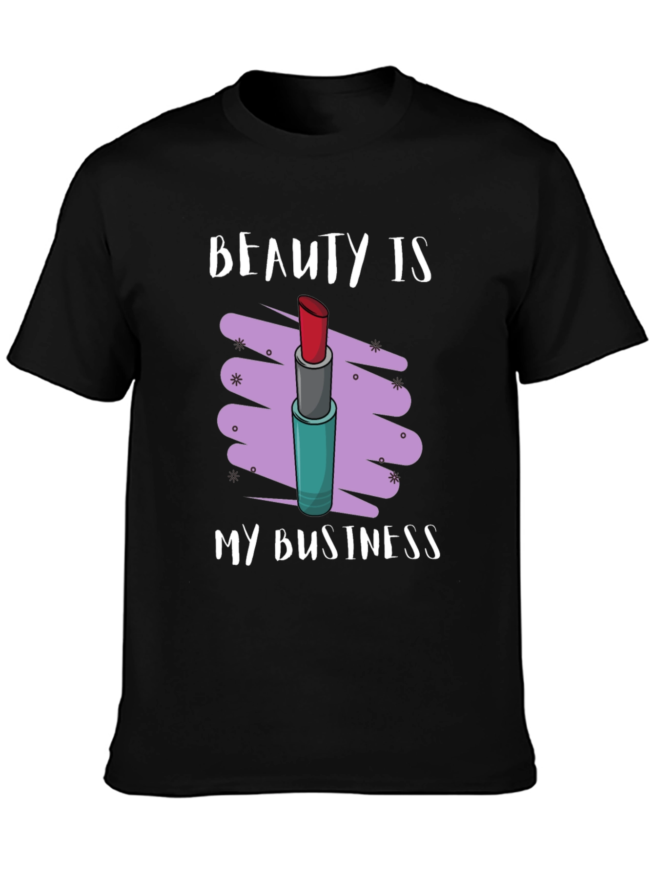 Beauty Is My Business Lipstick Graphic Tee