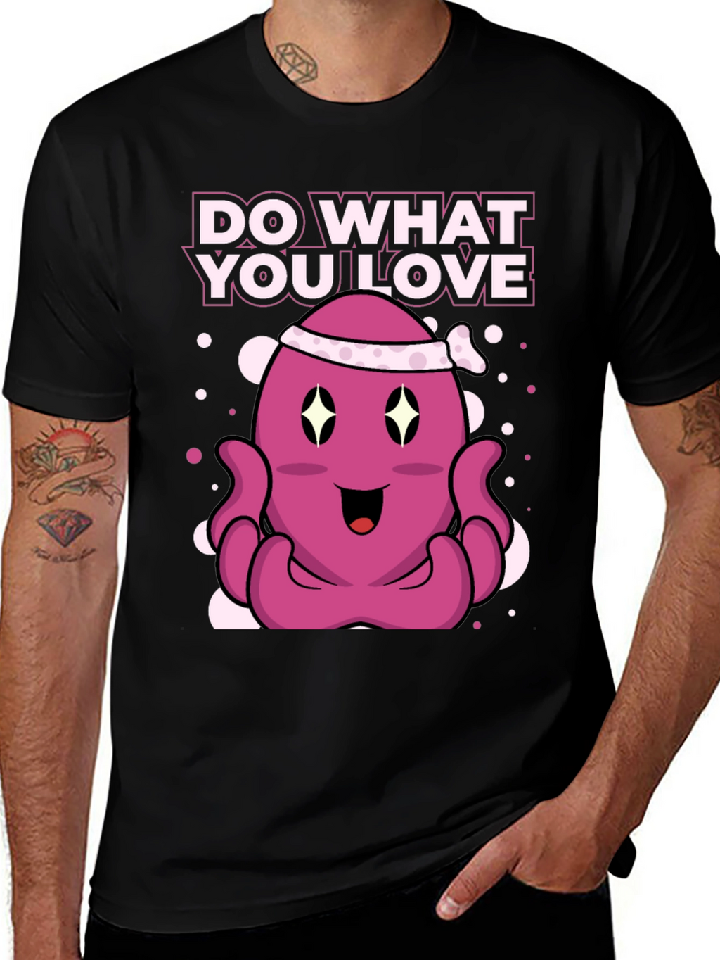 Do What You Love Octopus Graphic T-Shirt