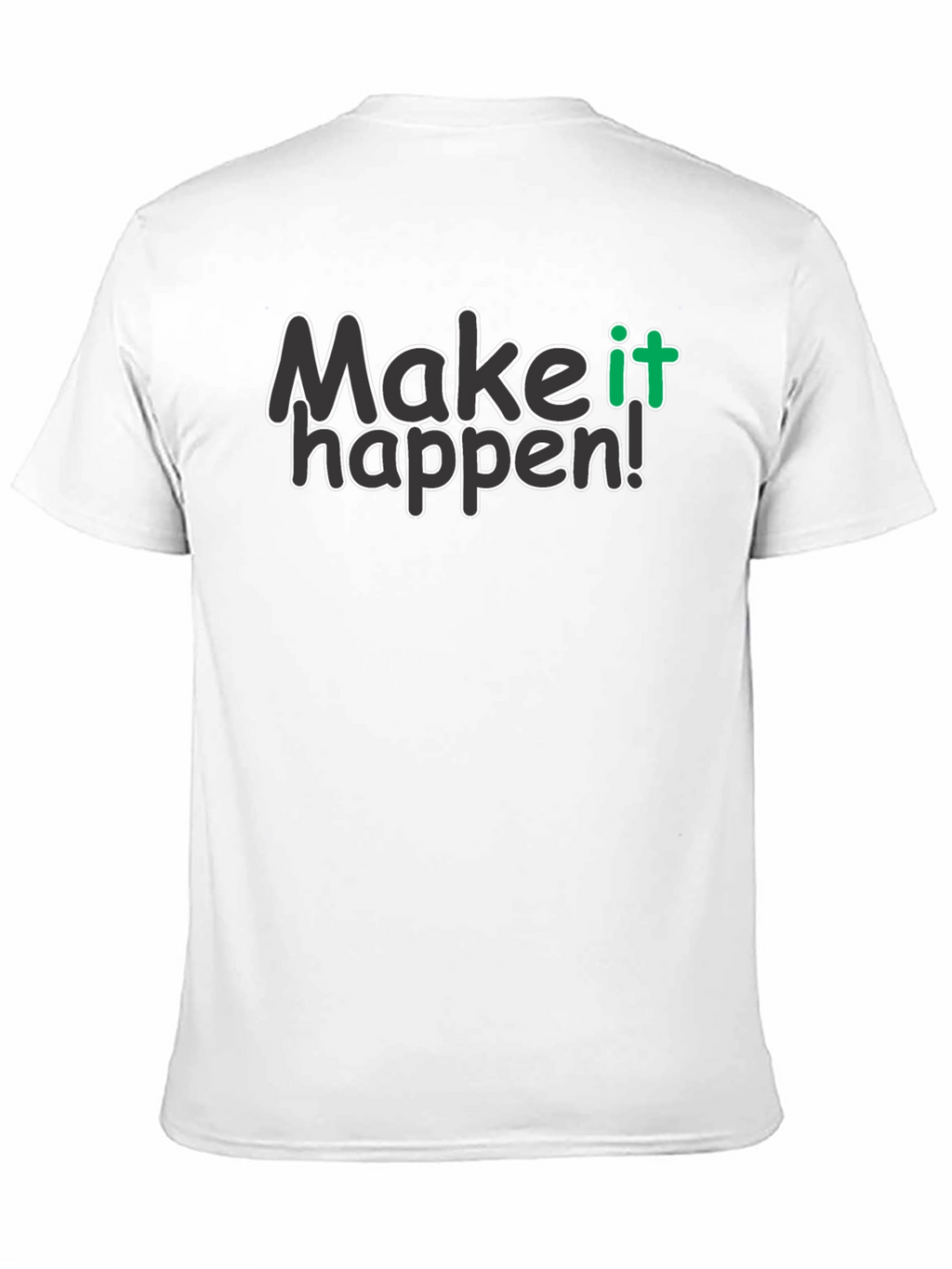 Make it Happen Black Graphic Tee