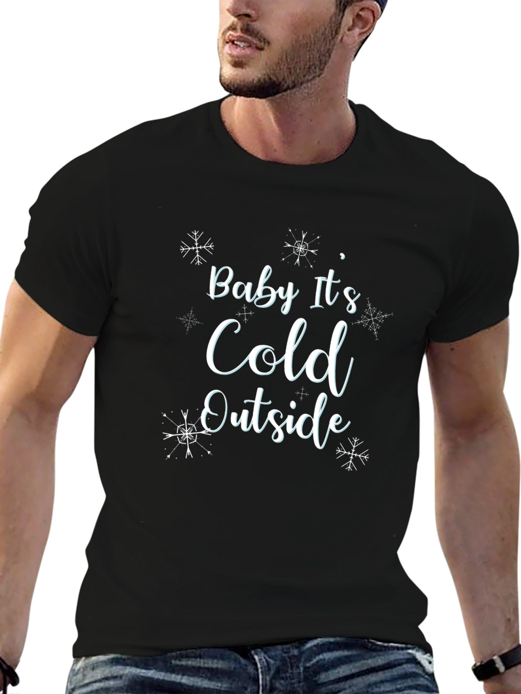 Baby Its Cold Outside Winter Graphic Tee