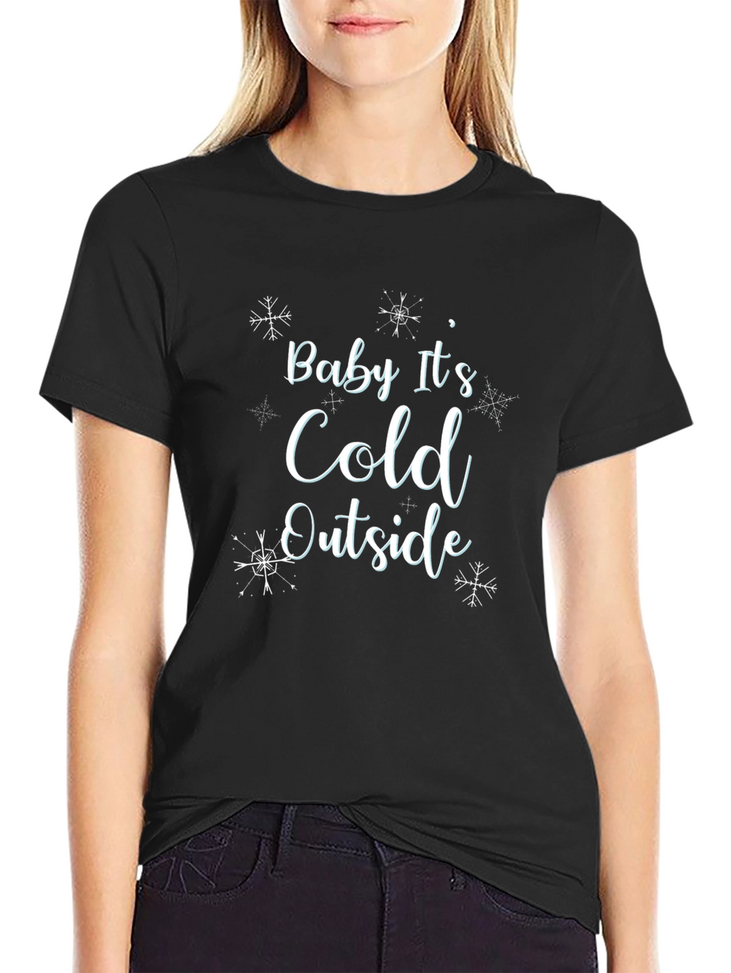Baby Its Cold Outside Winter Graphic Tee