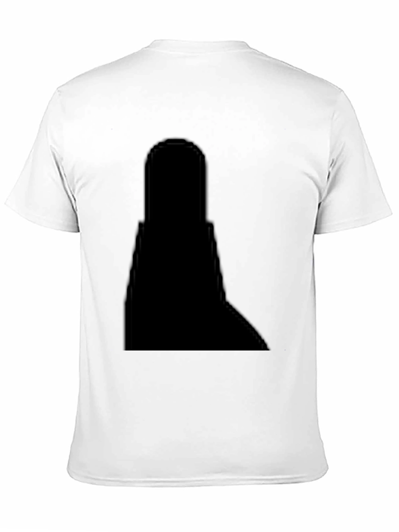 Classic Black Cotton Crew Neck T-Shirt