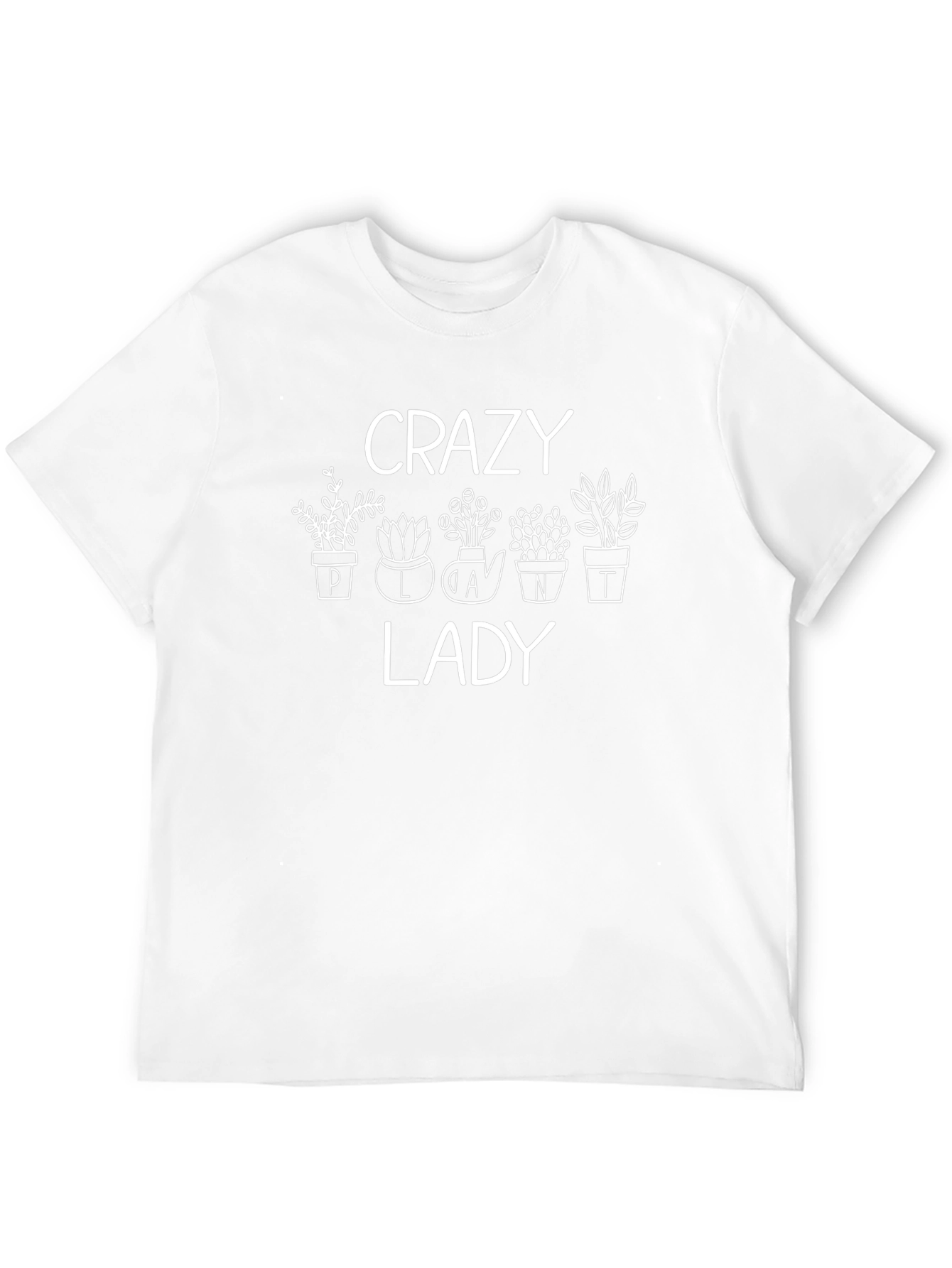 Crazy Plant Lady Graphic T-Shirt