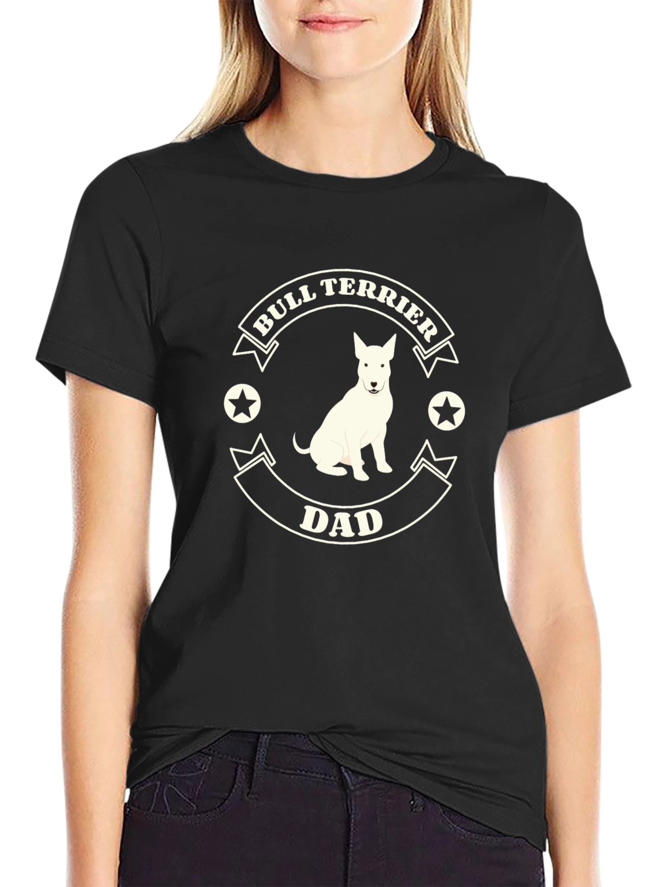 Bull Terrier Dad T-Shirt - Dog Lover Tee