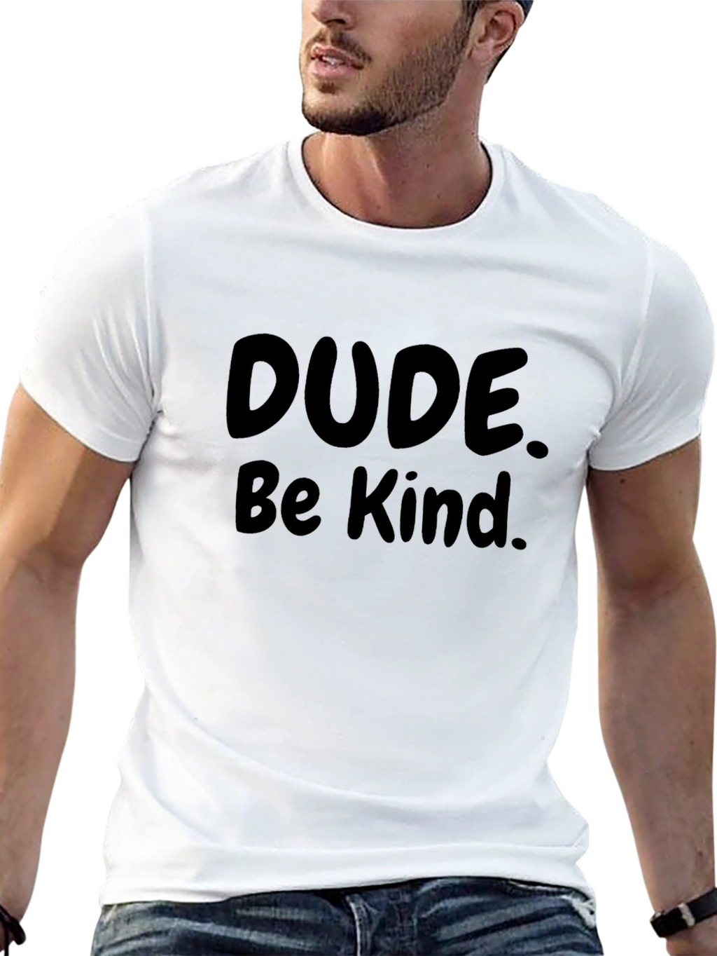 Dude Be Kind Black T-Shirt