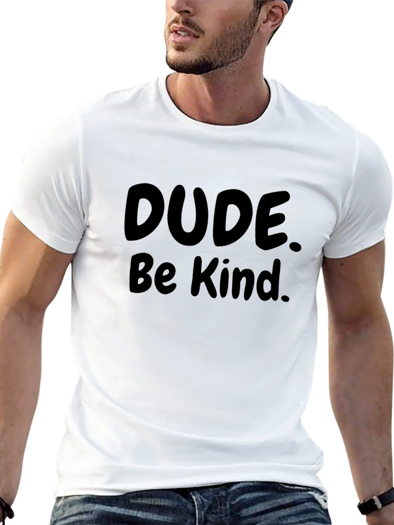 Dude Be Kind Black T-Shirt