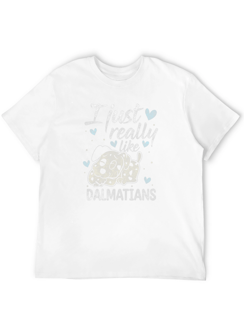 Dalmatian Lover Graphic Tee - Black