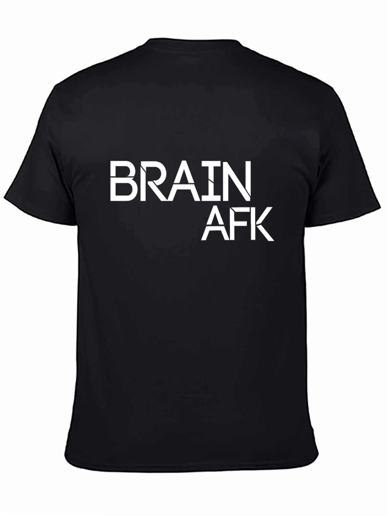 Brain AFK Black T-Shirt