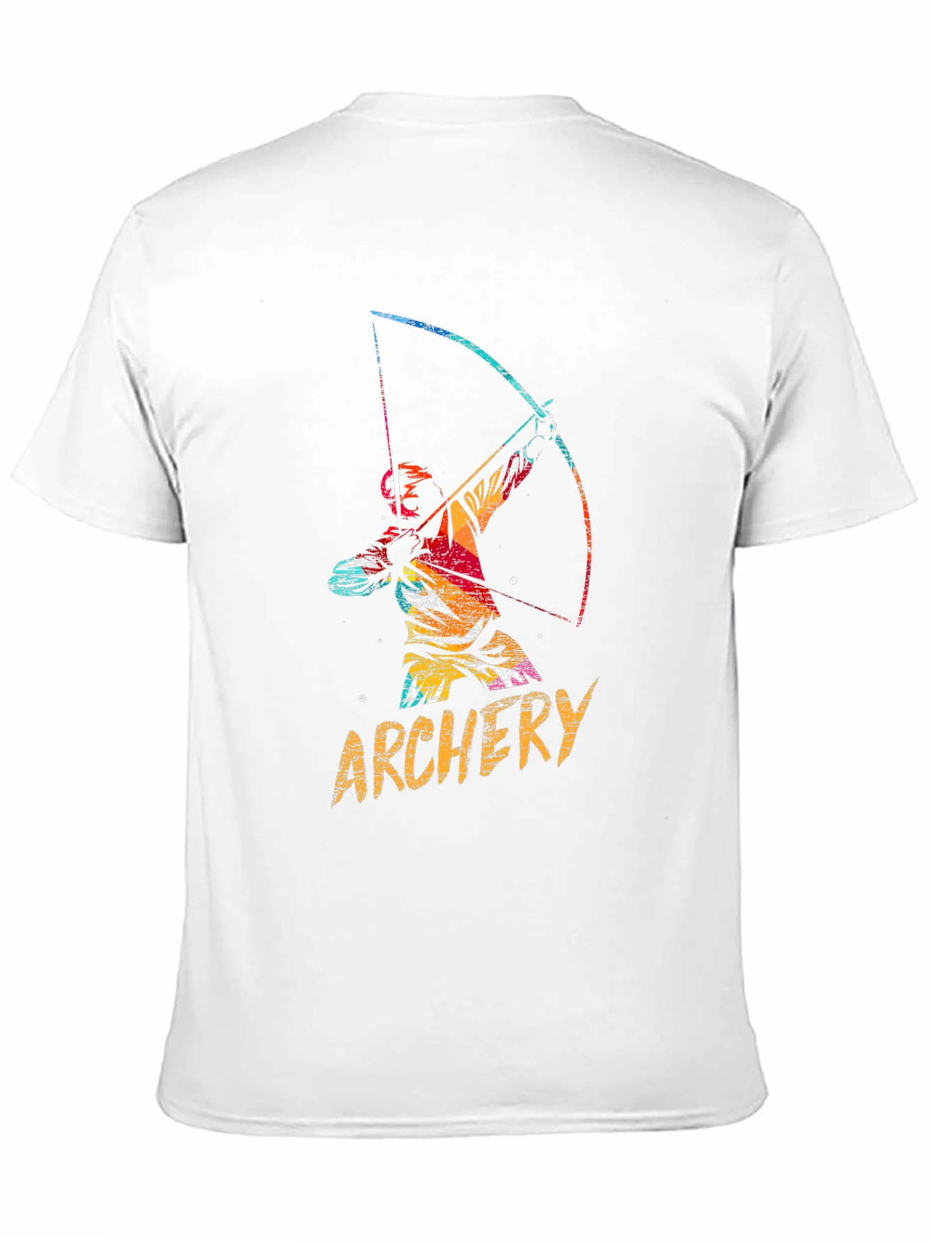 Archery Graphic Tee - Mens Black Cotton T-Shirt