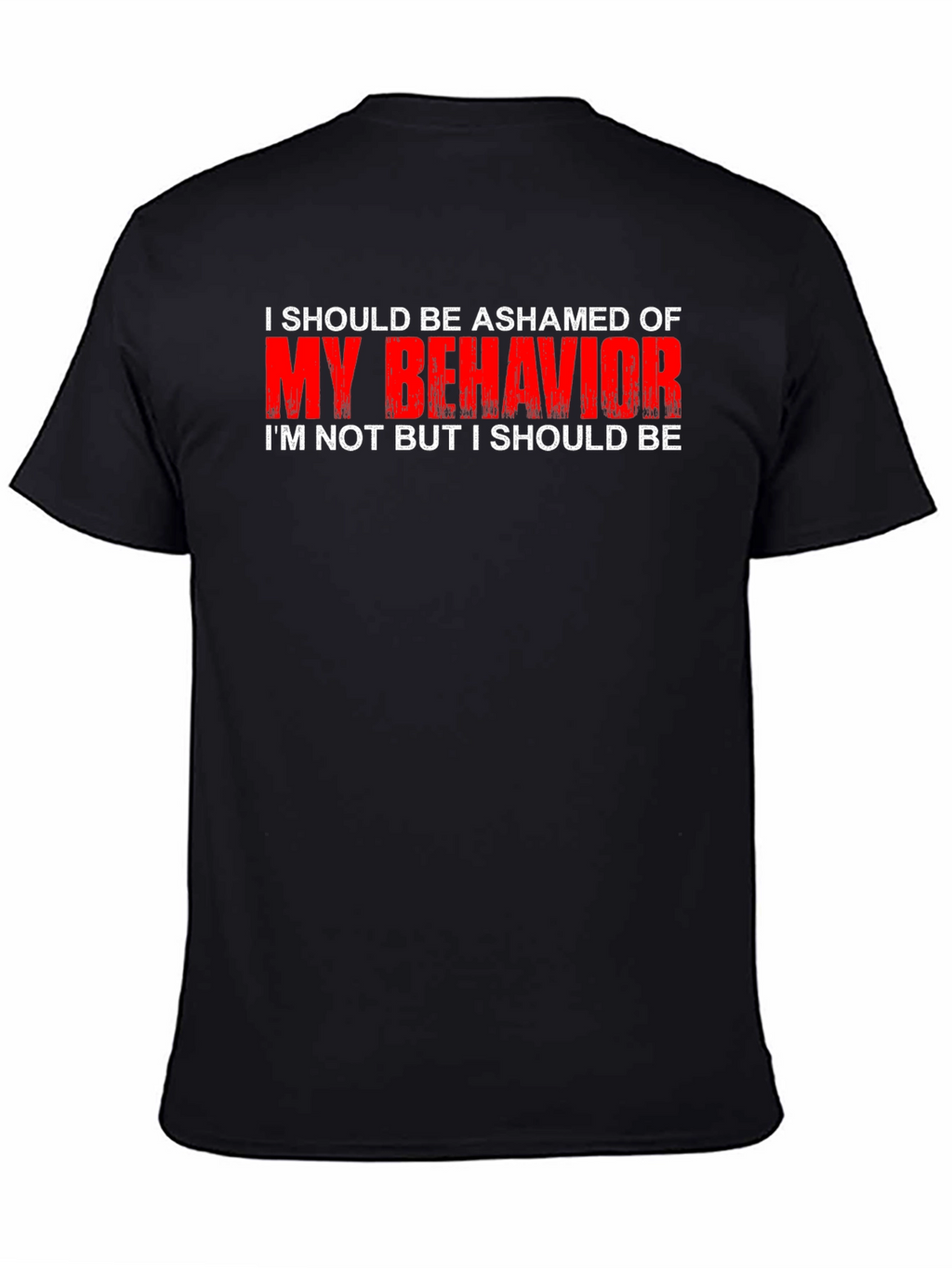 Ashamed of My Behavior T-Shirt
