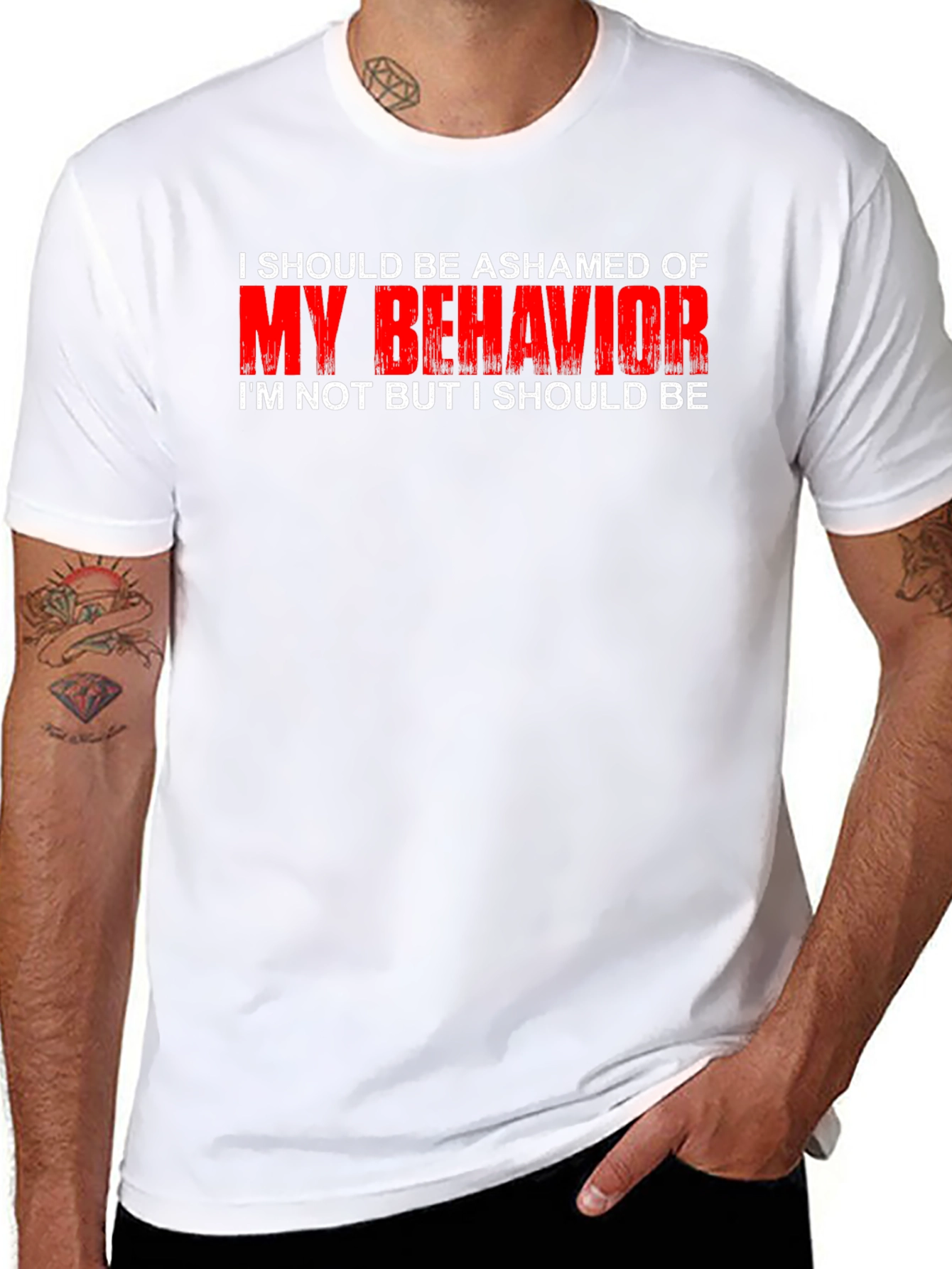Ashamed of My Behavior T-Shirt