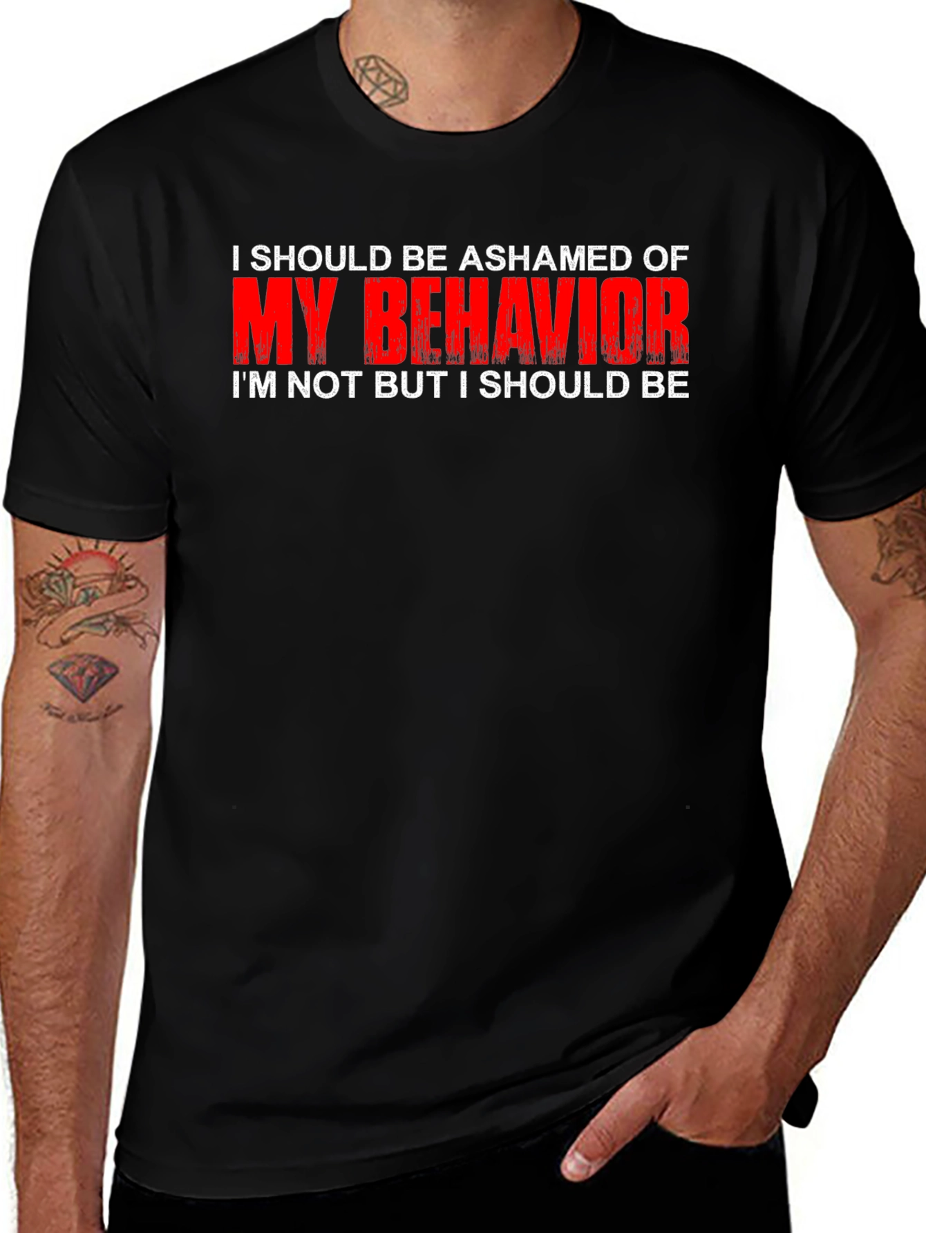 Ashamed of My Behavior T-Shirt