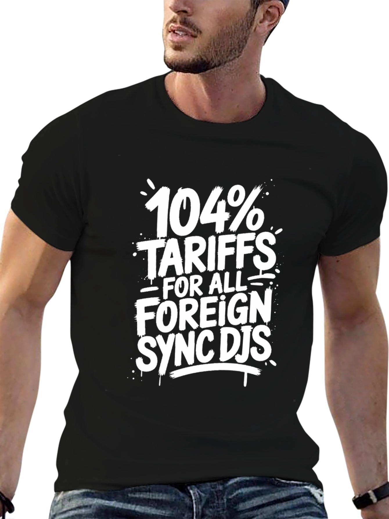 104% Tariffs Funny Graphic T-Shirt