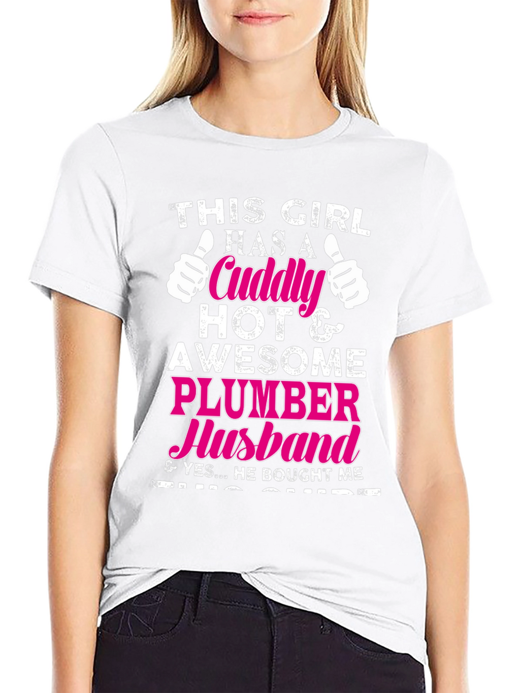 Cuddly Plumber Husband T-Shirt