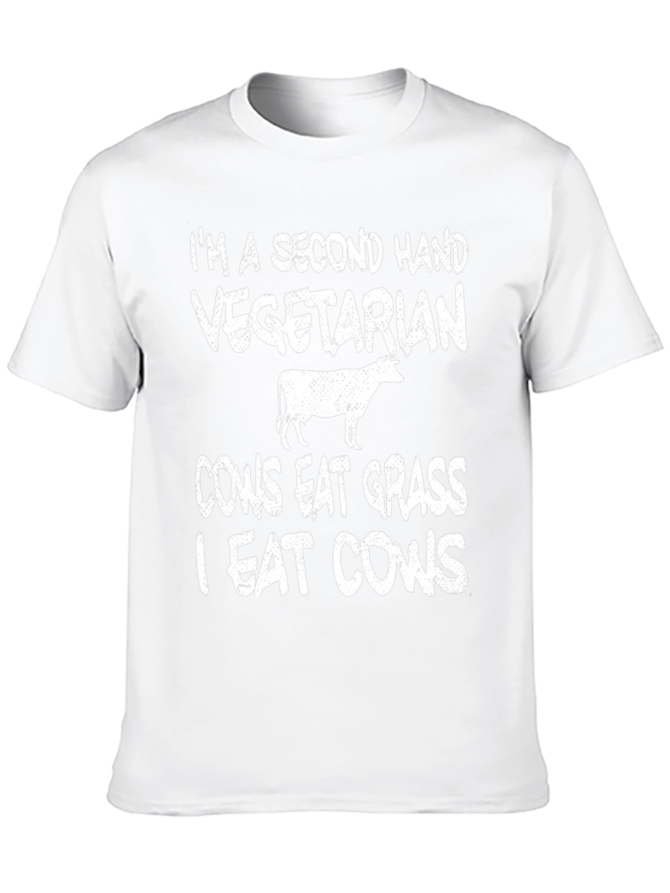 Second Hand Vegetarian Graphic Tee