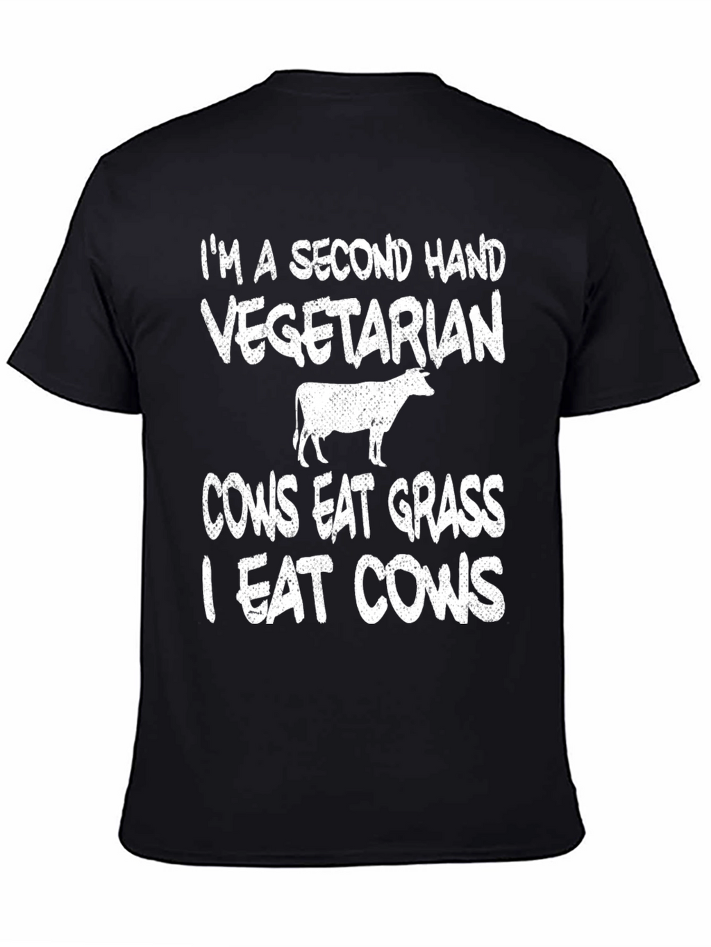 Second Hand Vegetarian Graphic Tee
