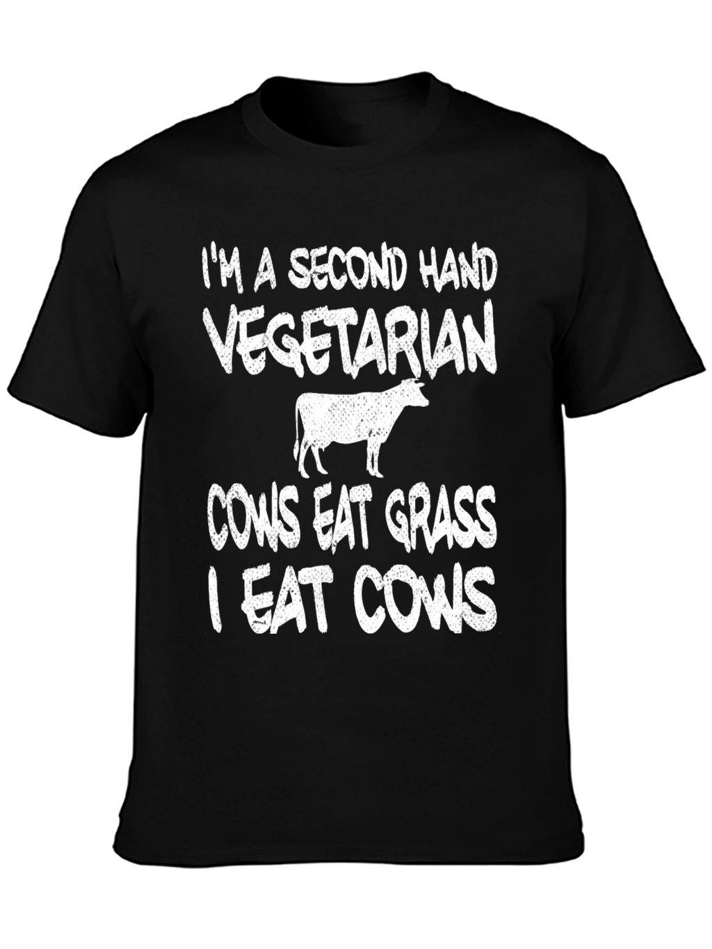 Second Hand Vegetarian Graphic Tee