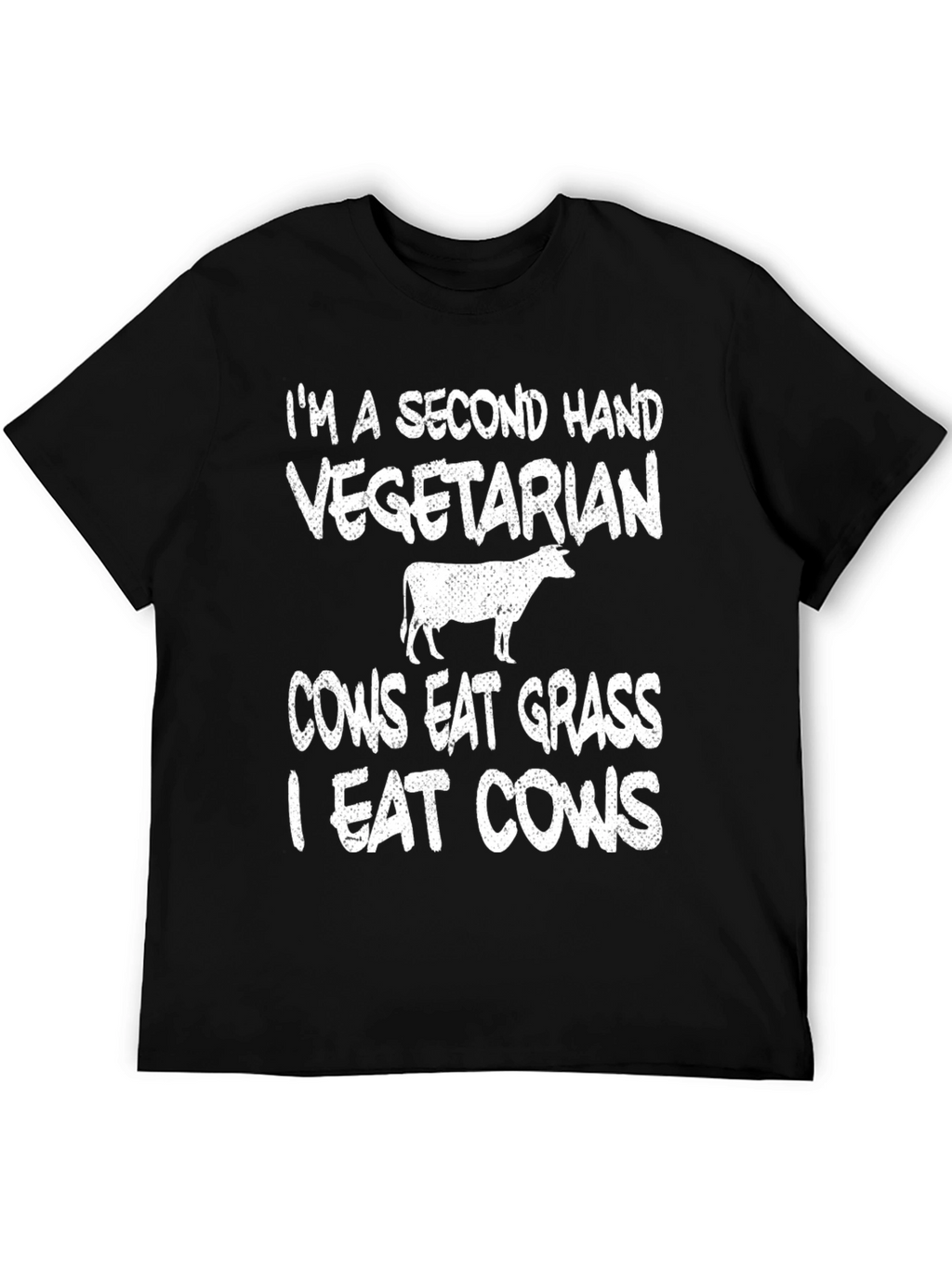 Second Hand Vegetarian Graphic Tee