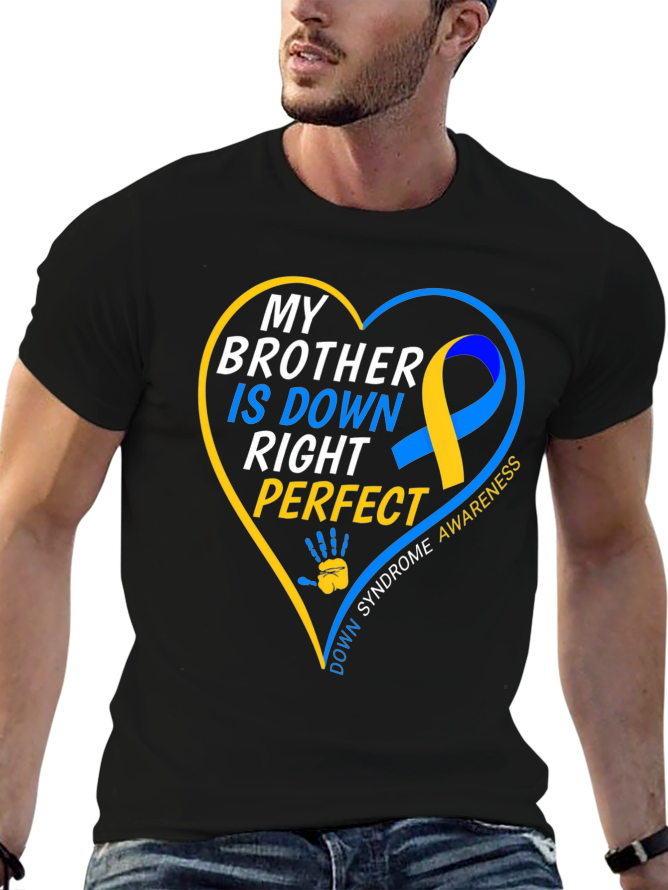 Down Syndrome Awareness Brother T-Shirt