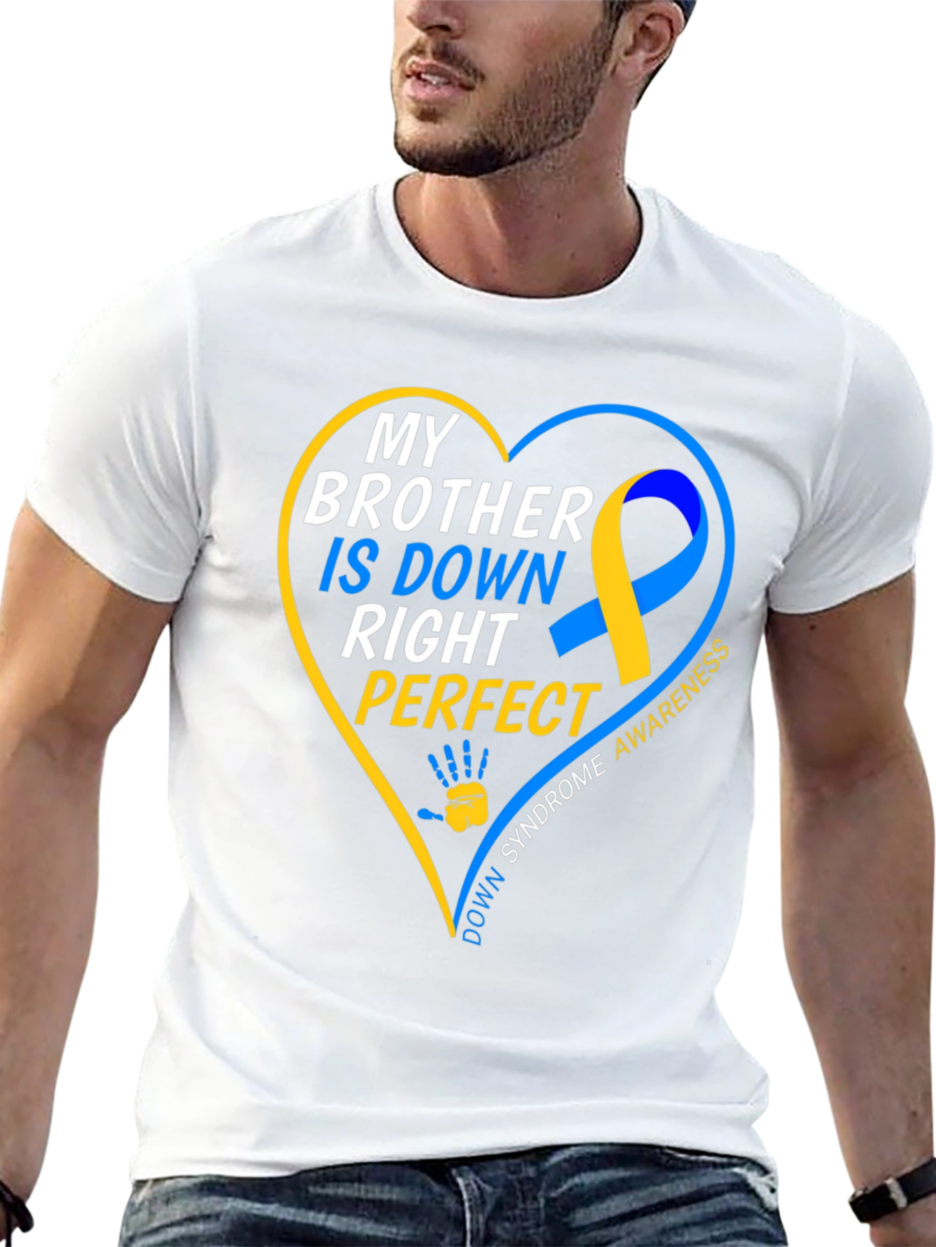 Down Syndrome Awareness Brother T-Shirt