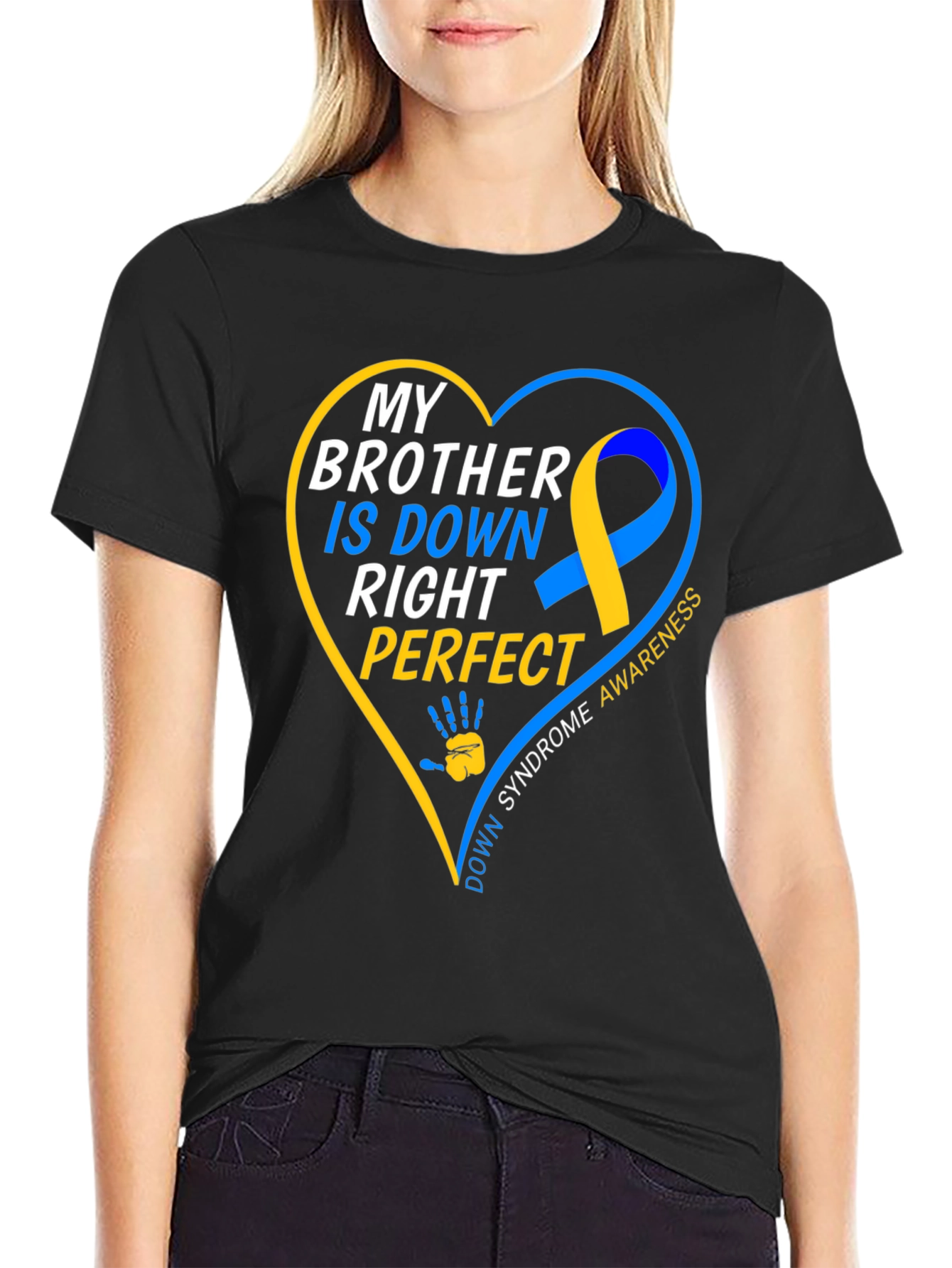 Down Syndrome Awareness Brother T-Shirt