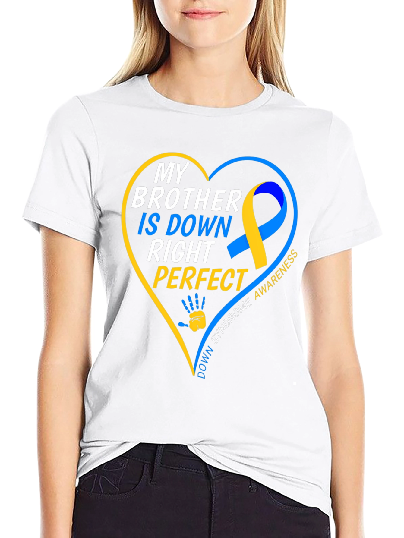 Down Syndrome Awareness Brother T-Shirt