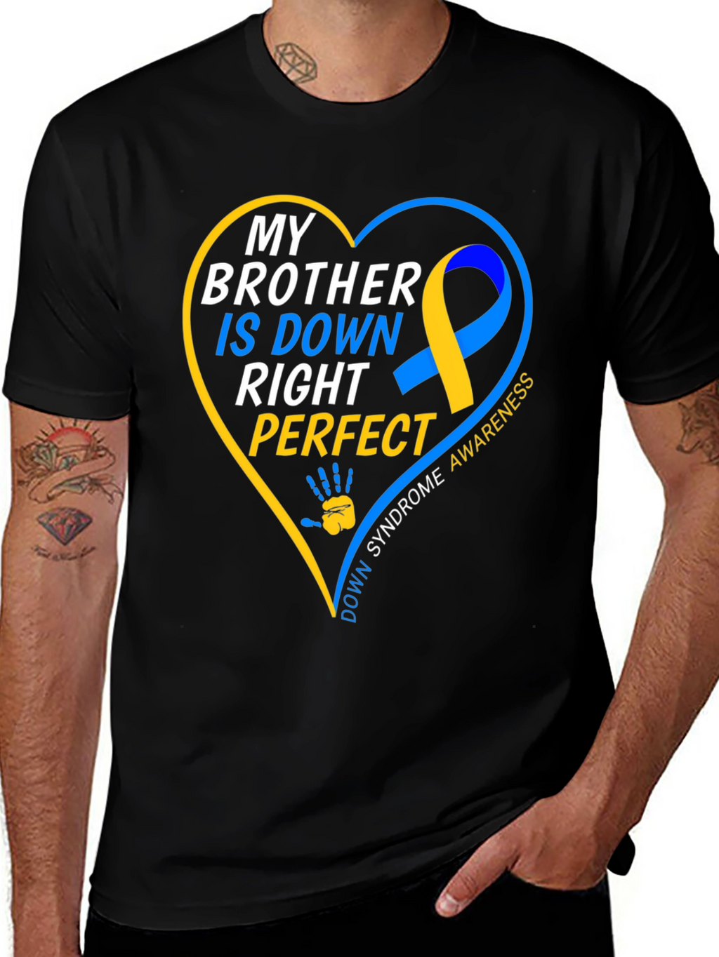 Down Syndrome Awareness Brother T-Shirt