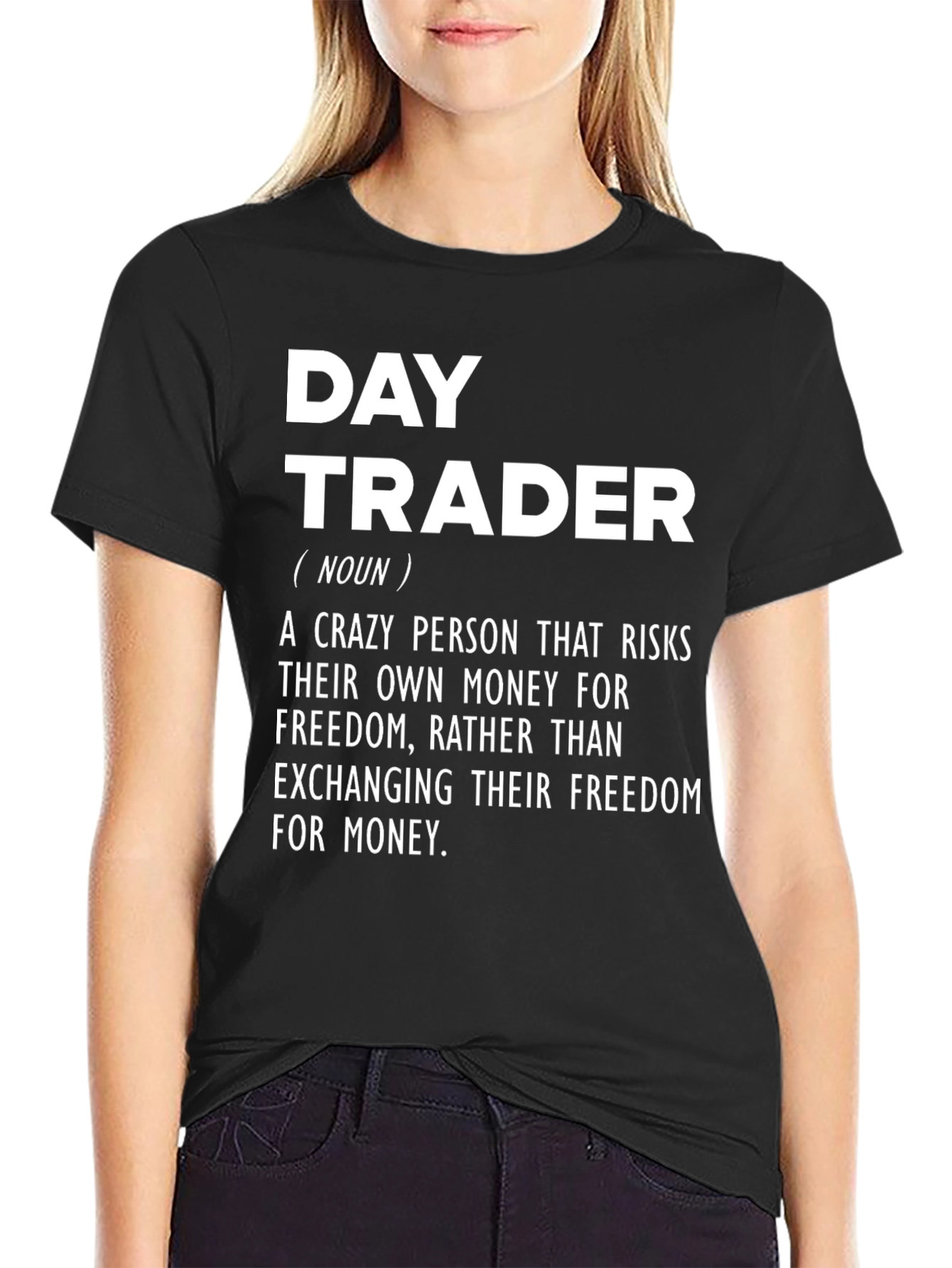 Day Trader Definition T-Shirt - Stock Market Investor Apparel