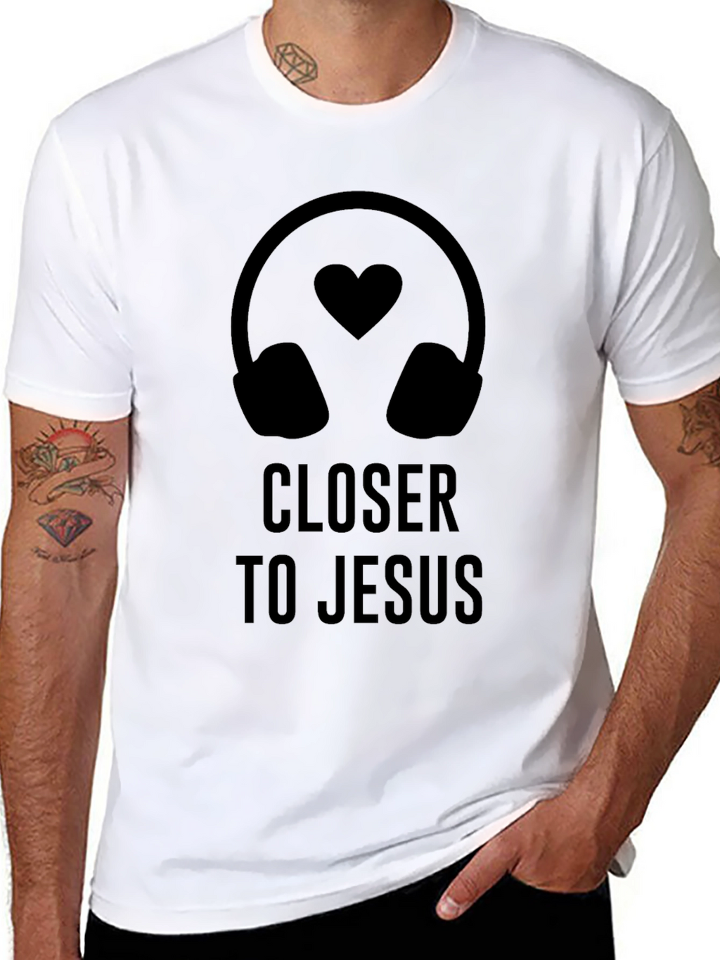 Closer To Jesus Graphic T-Shirt