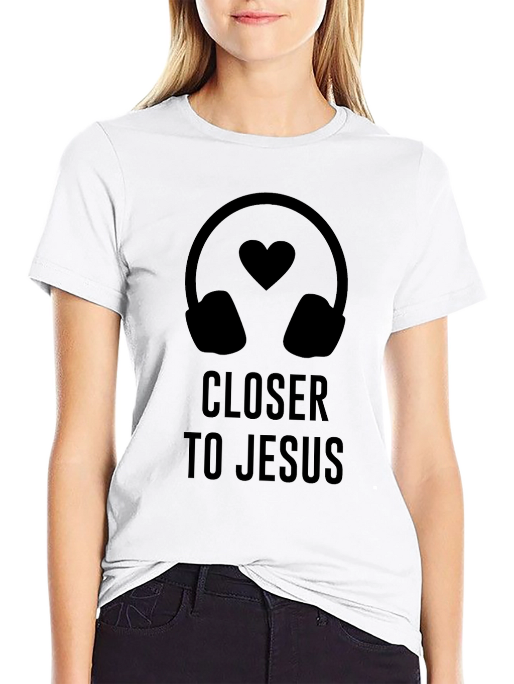 Closer To Jesus Graphic T-Shirt