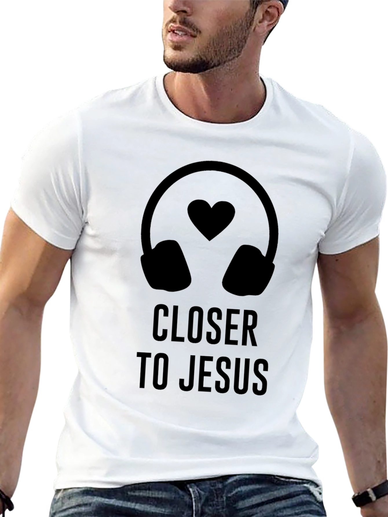 Closer To Jesus Graphic T-Shirt