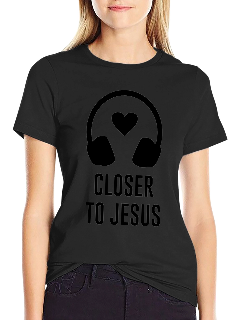 Closer To Jesus Graphic T-Shirt