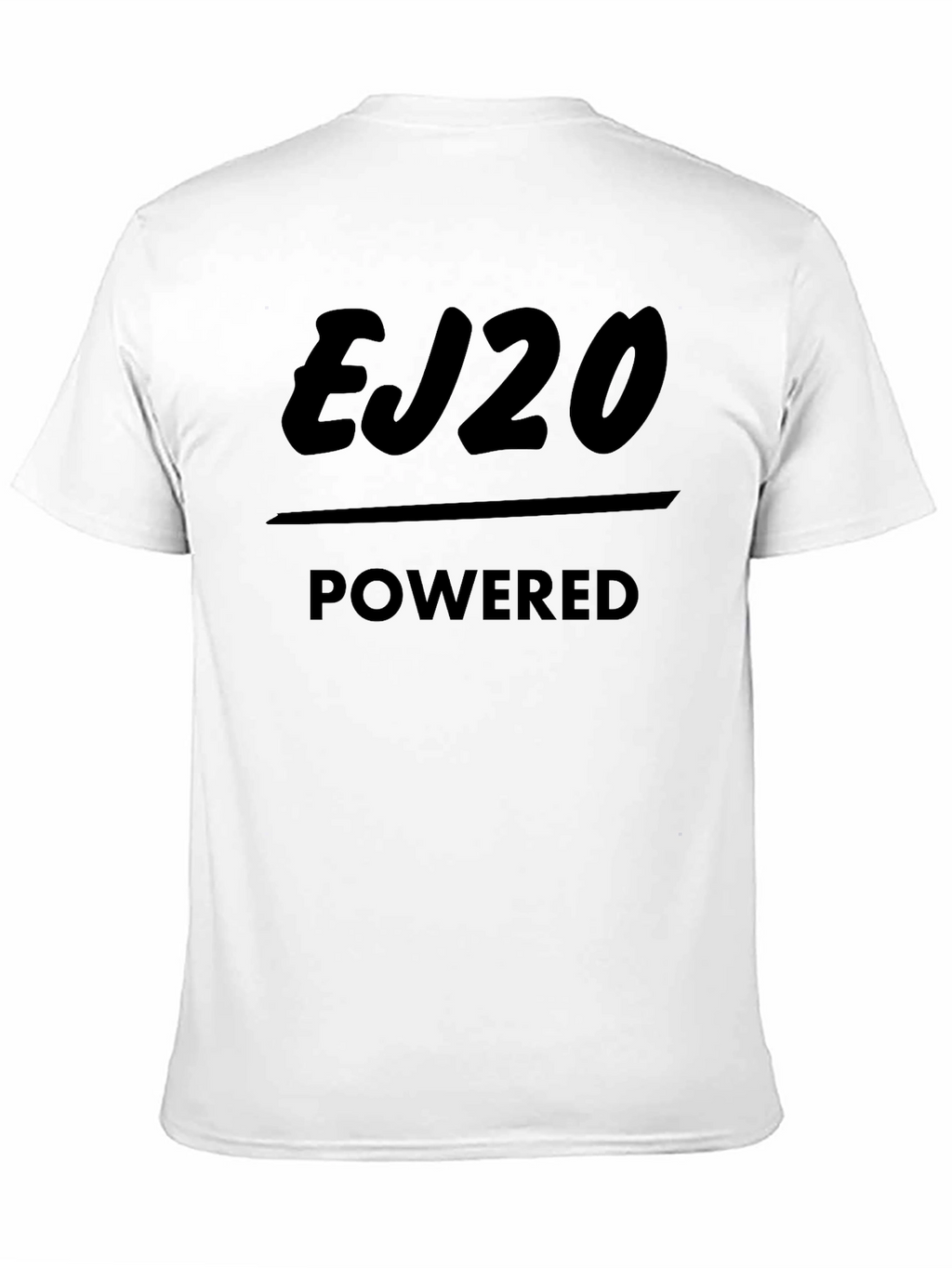 EJ20 Powered Black T-Shirt