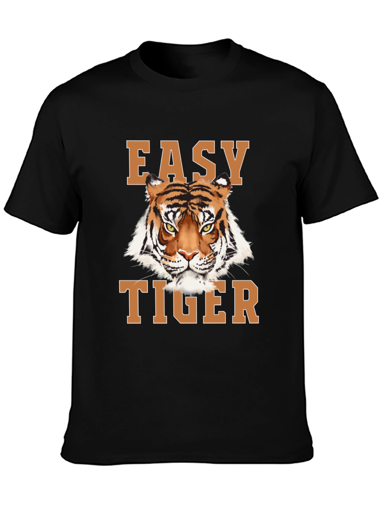 Easy Tiger Graphic Tee - Mens Crew Neck T-Shirt
