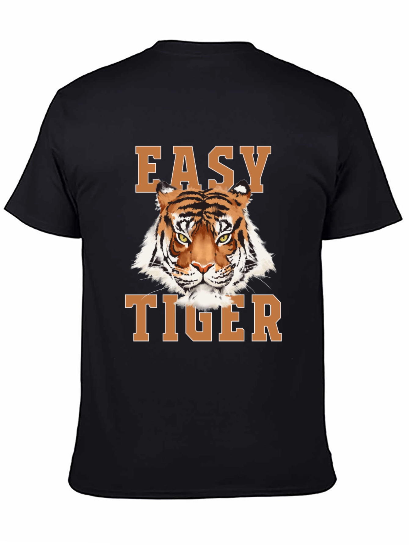 Easy Tiger Graphic Tee - Mens Crew Neck T-Shirt