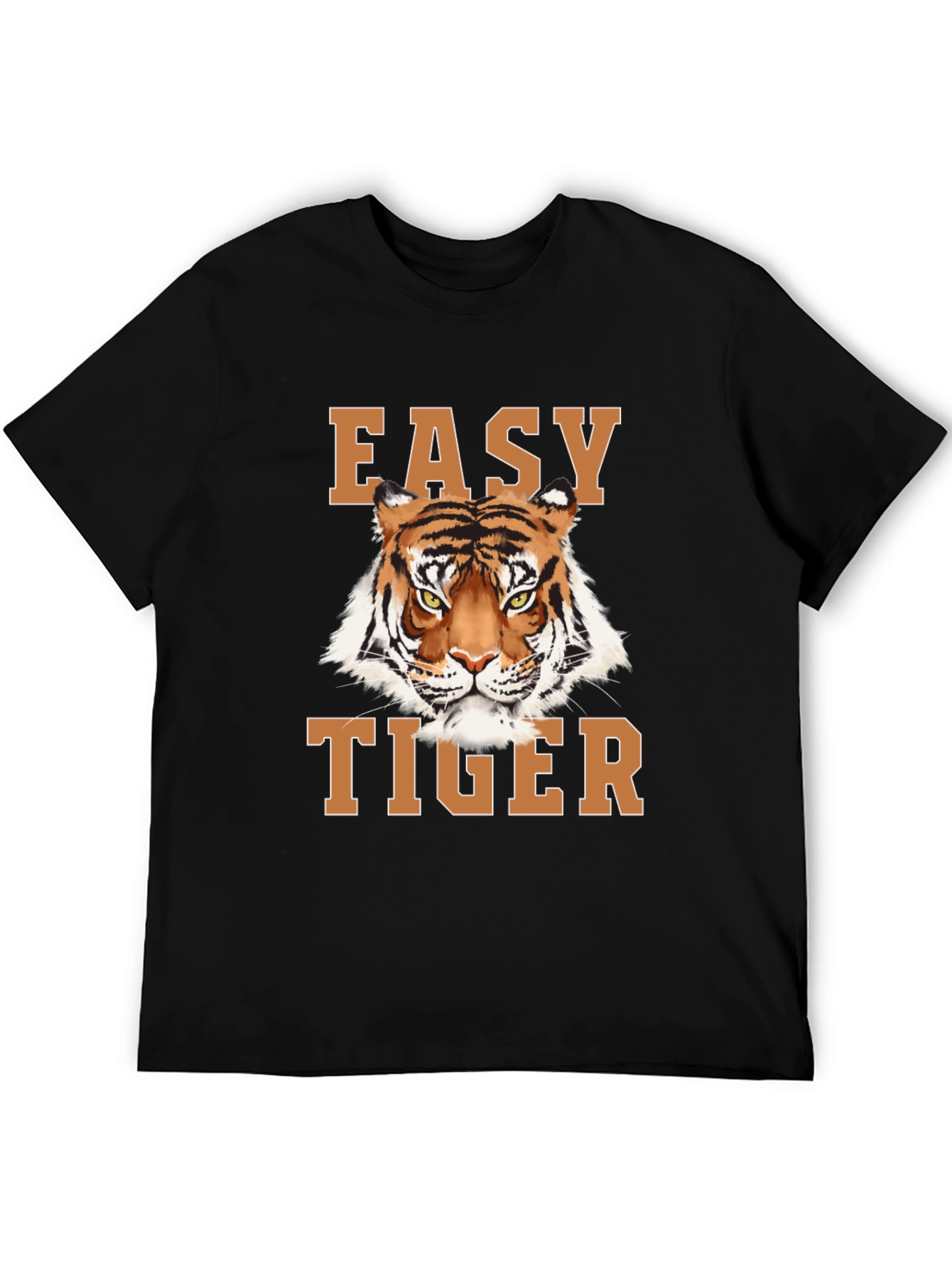 Easy Tiger Graphic Tee - Mens Crew Neck T-Shirt