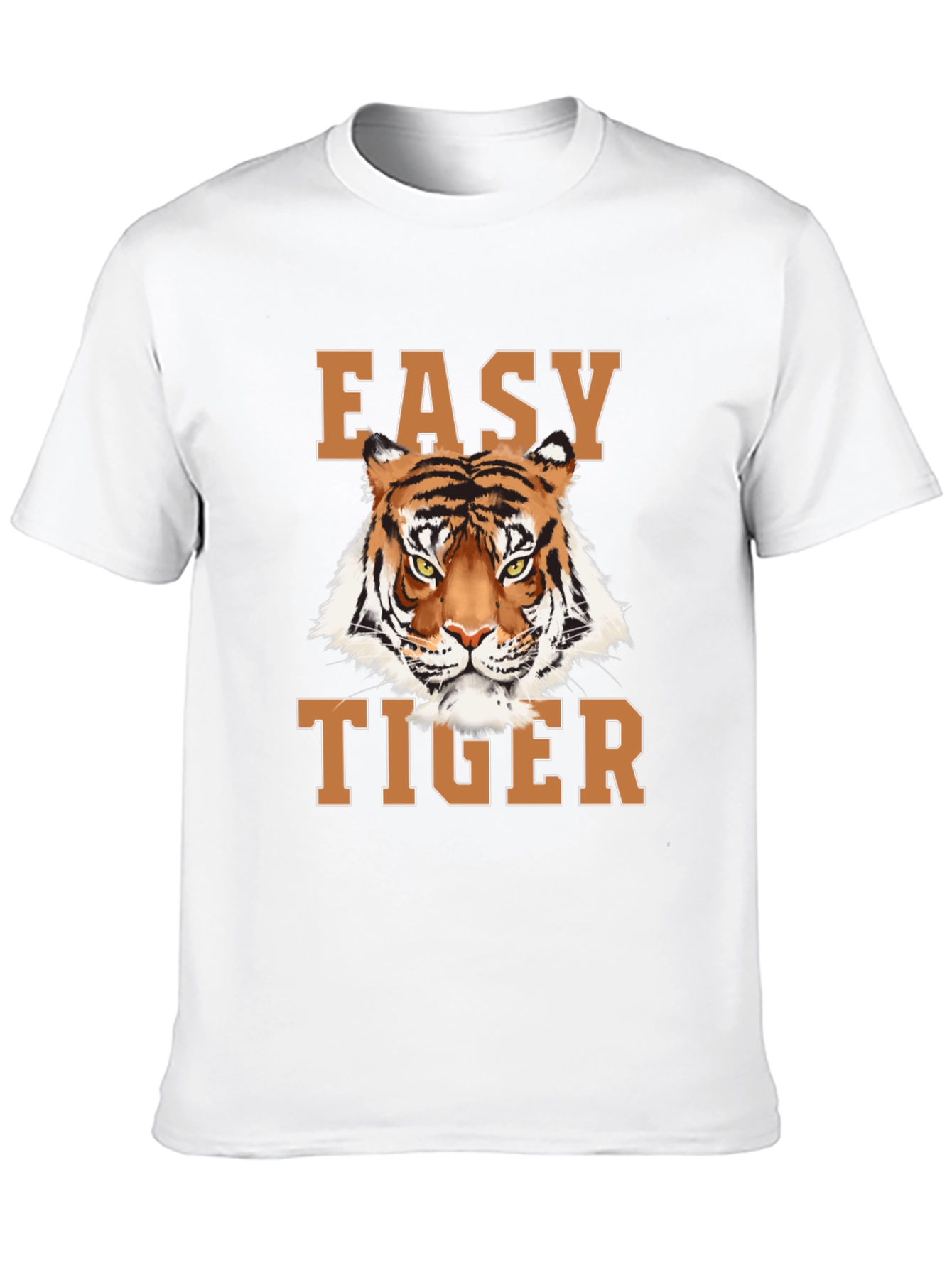 Easy Tiger Graphic Tee - Mens Crew Neck T-Shirt