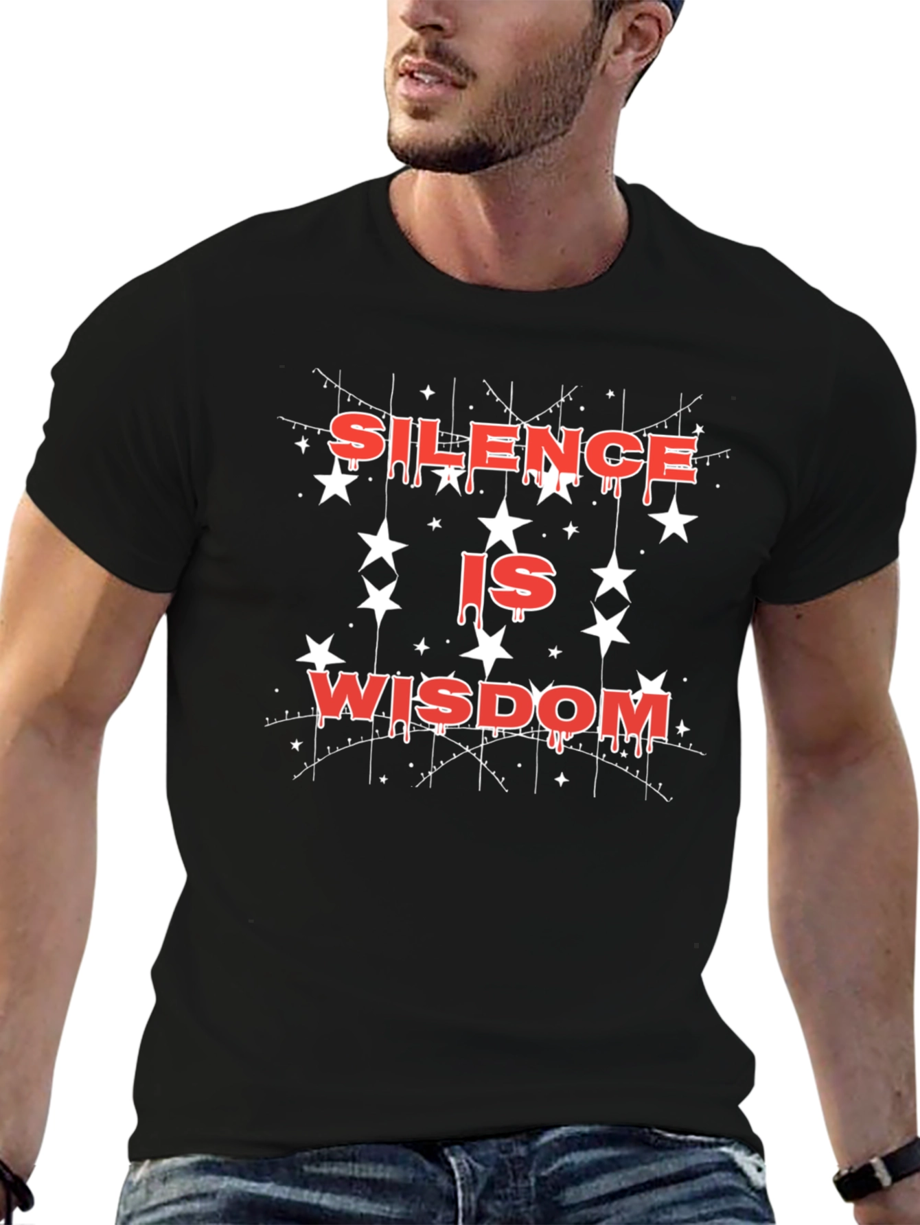 Silence is Wisdom Graphic Tee