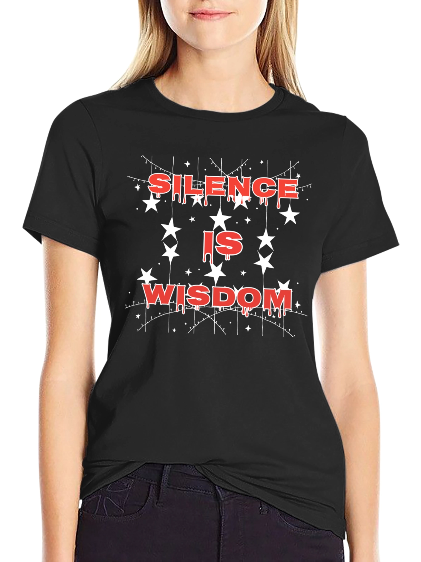 Silence is Wisdom Graphic Tee