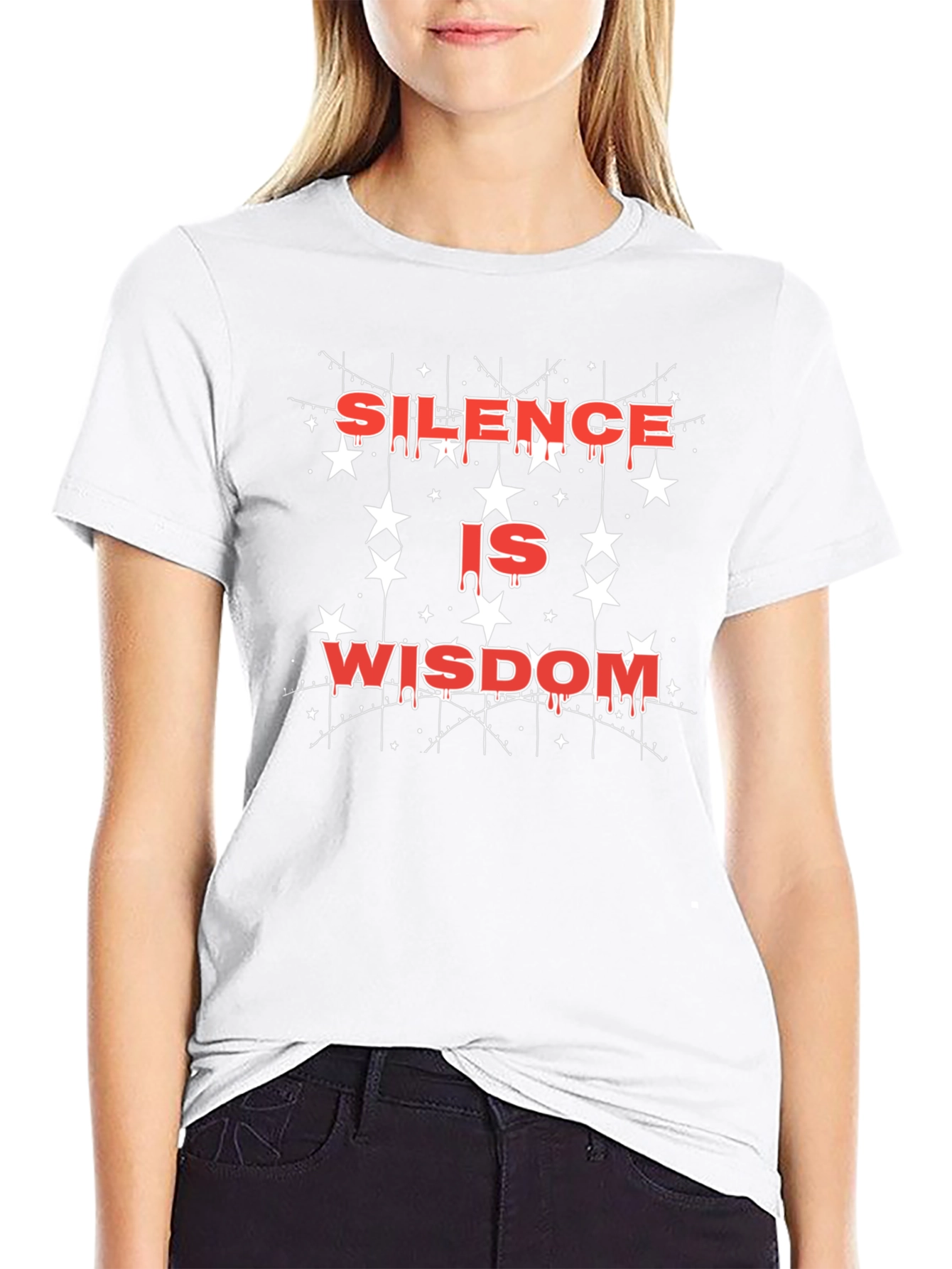 Silence is Wisdom Graphic Tee