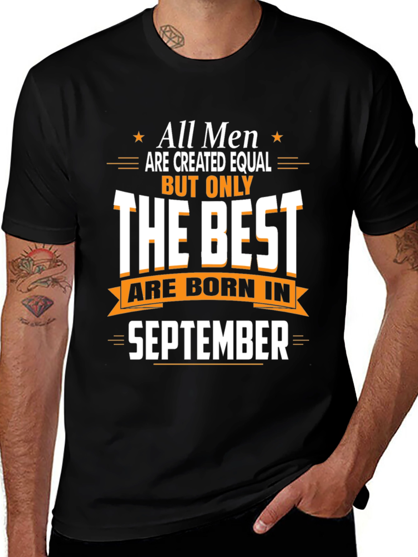 Best Men Born in September T-Shirt