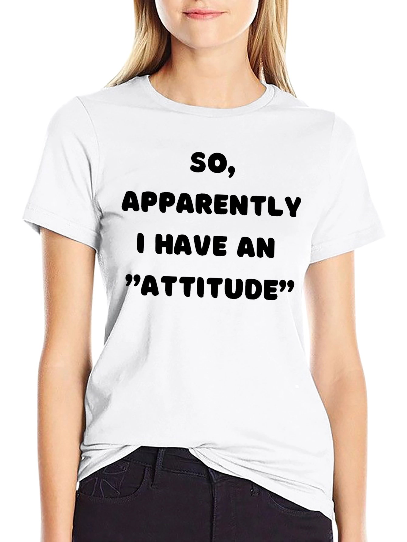 Attitude Statement Graphic T-Shirt