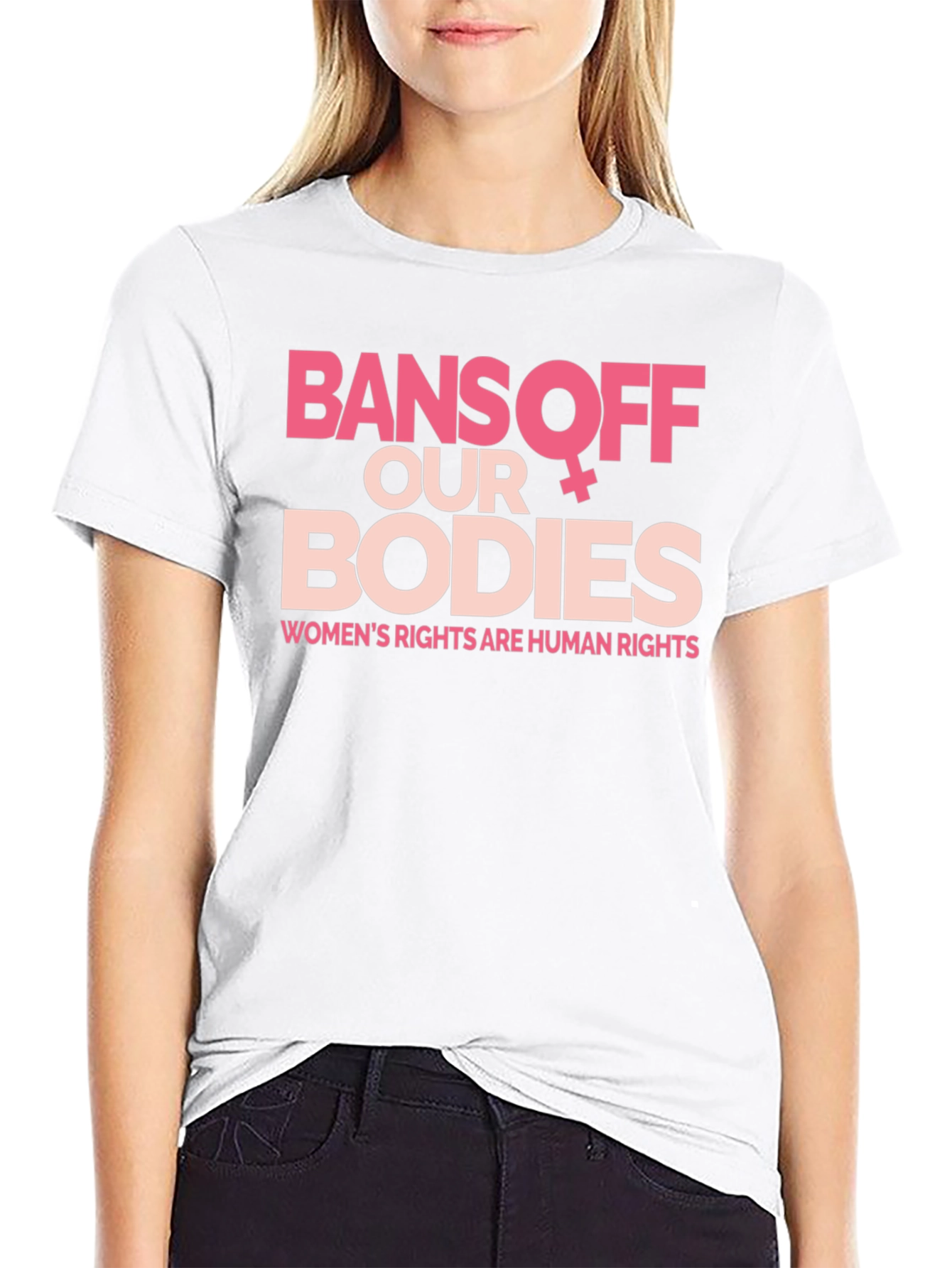 Bans Off Our Bodies Womens Rights T-Shirt