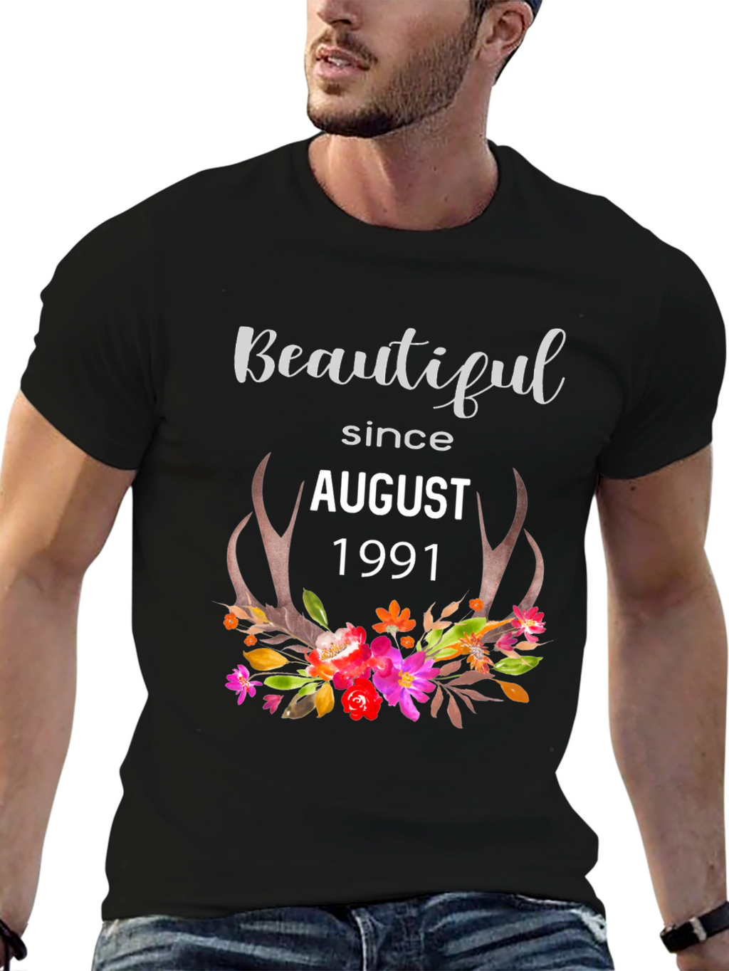 Beautiful Since August 1991 T-Shirt