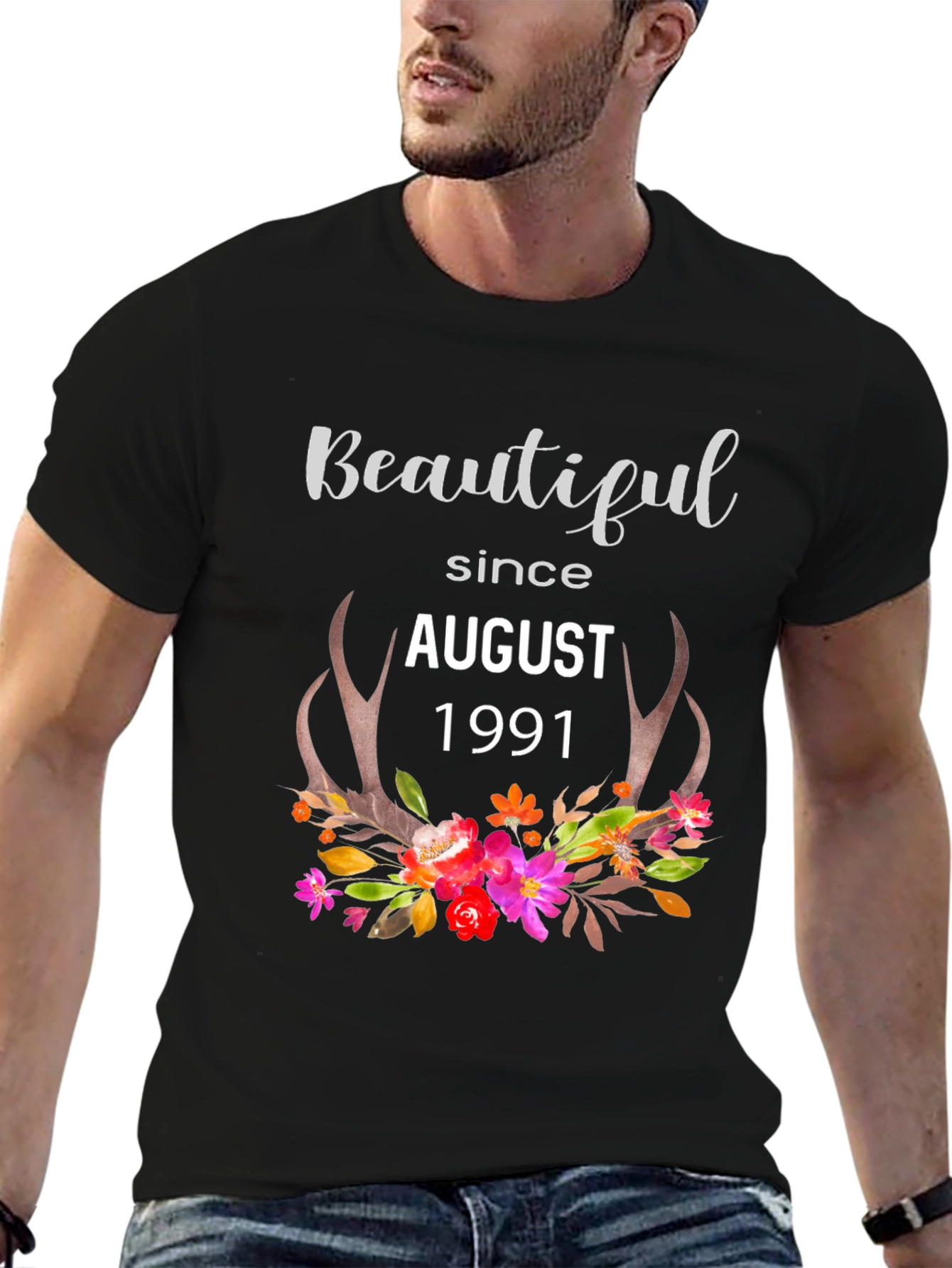 Beautiful Since August 1991 T-Shirt