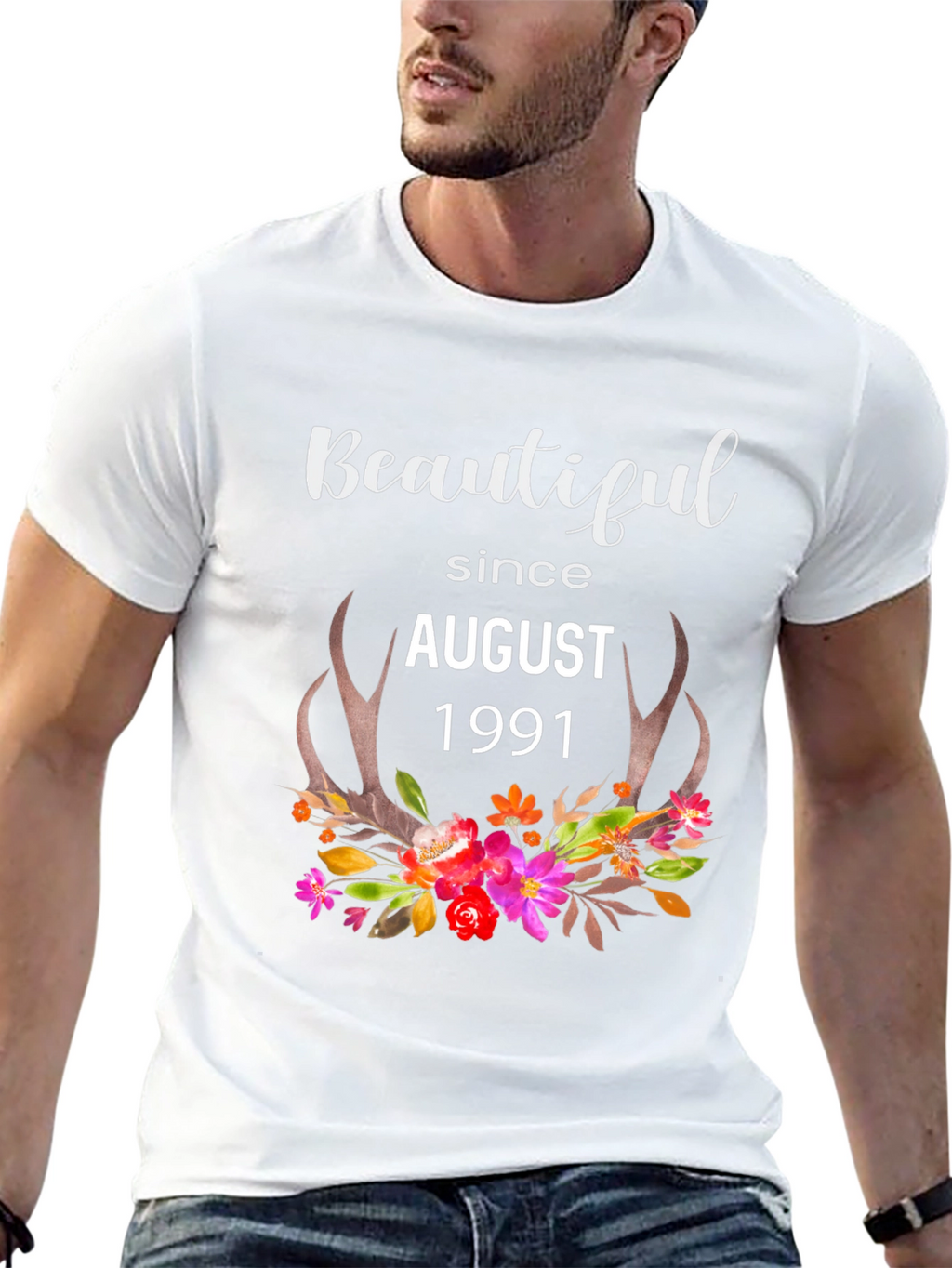 Beautiful Since August 1991 T-Shirt