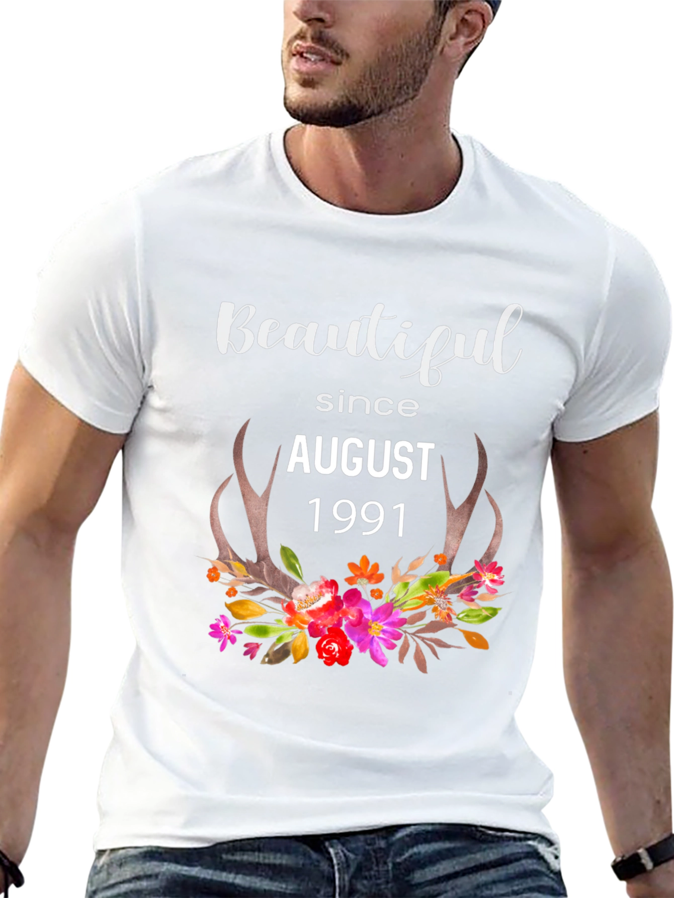 Beautiful Since August 1991 T-Shirt
