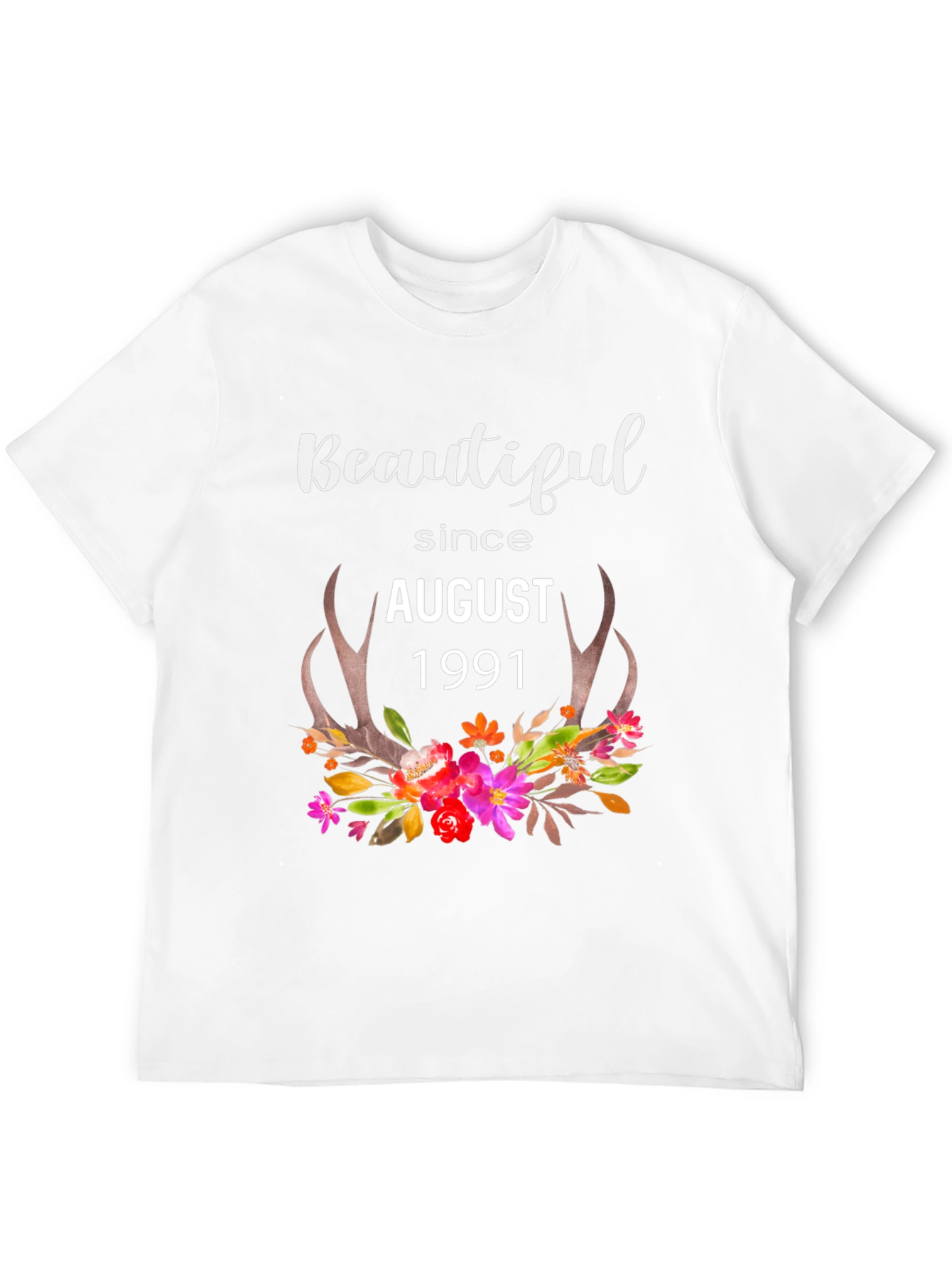 Beautiful Since August 1991 T-Shirt