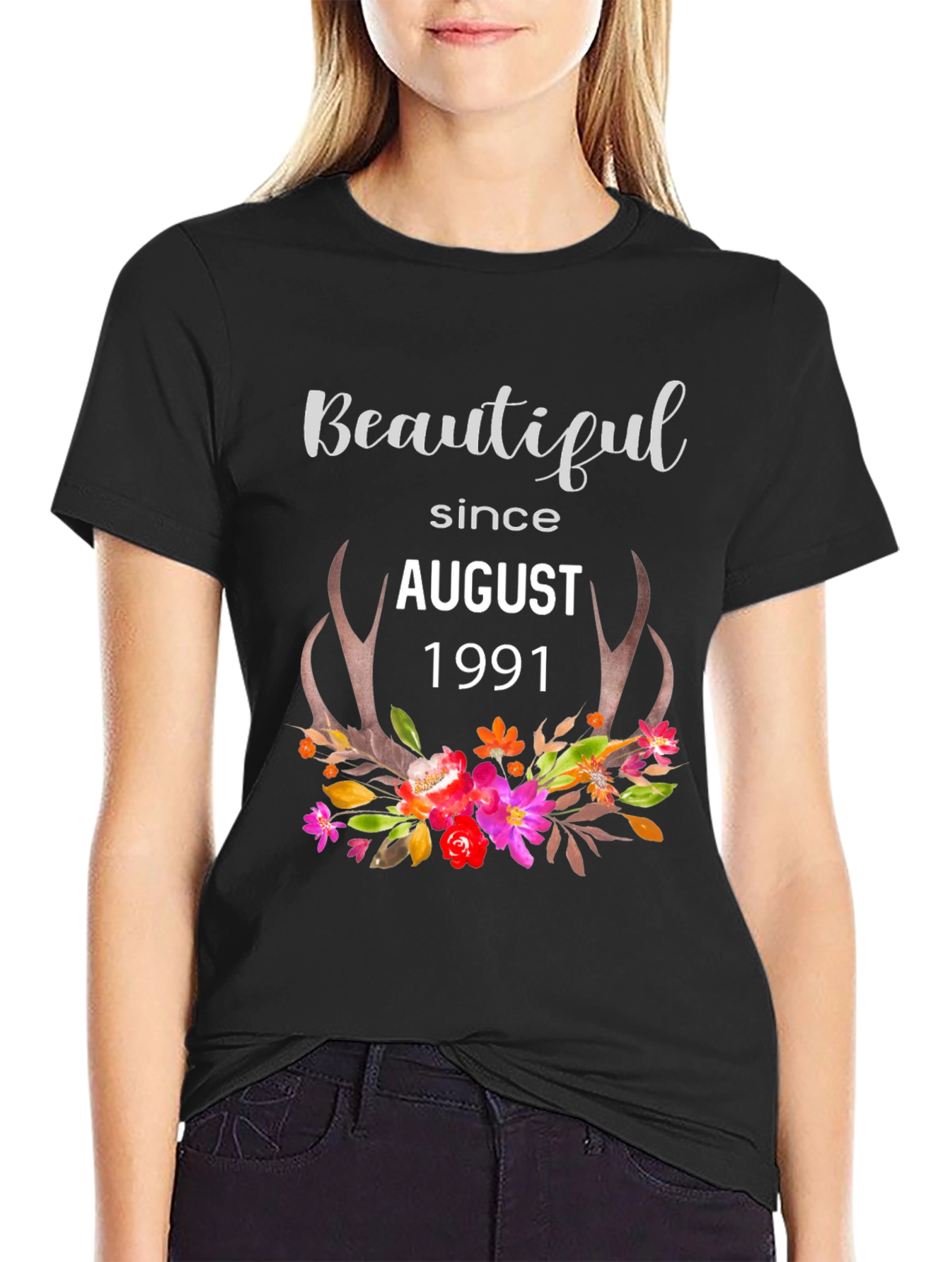 Beautiful Since August 1991 T-Shirt